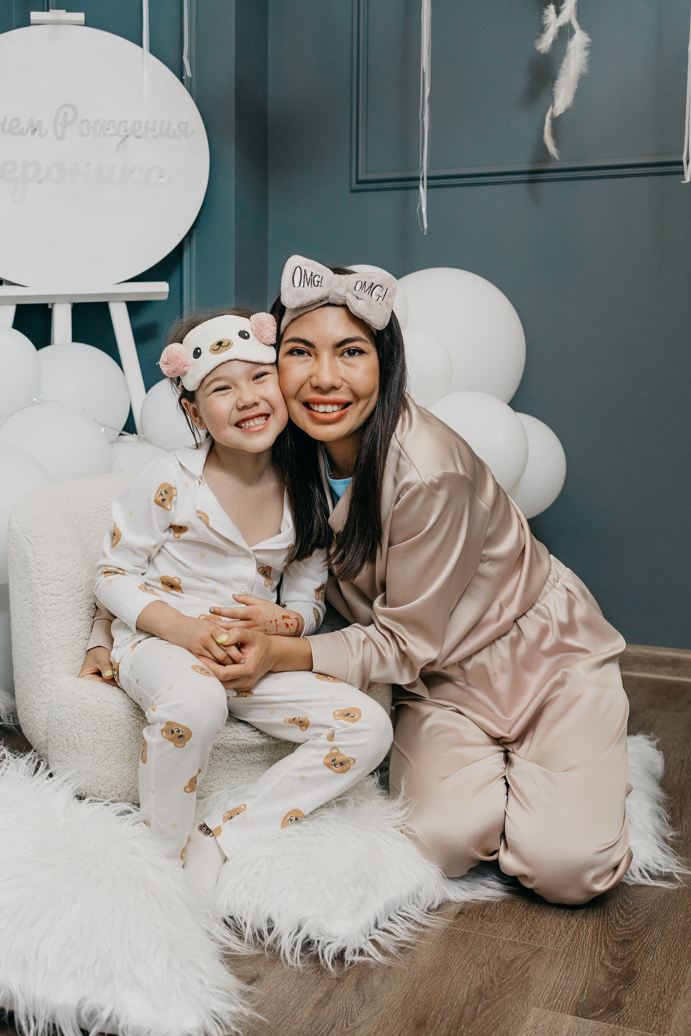 Пижамная вечеринка, Веронике 6 лет. Фотограф Никита Комаров