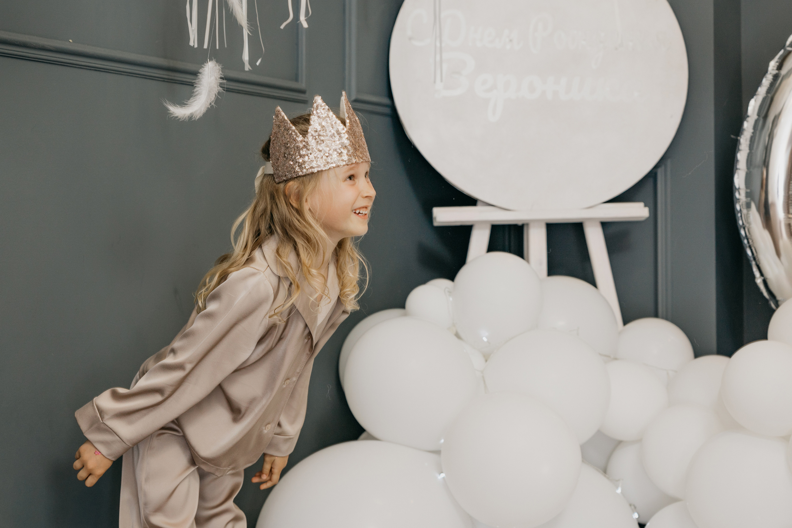 Пижамная вечеринка, Веронике 6 лет. Фотограф Никита Комаров