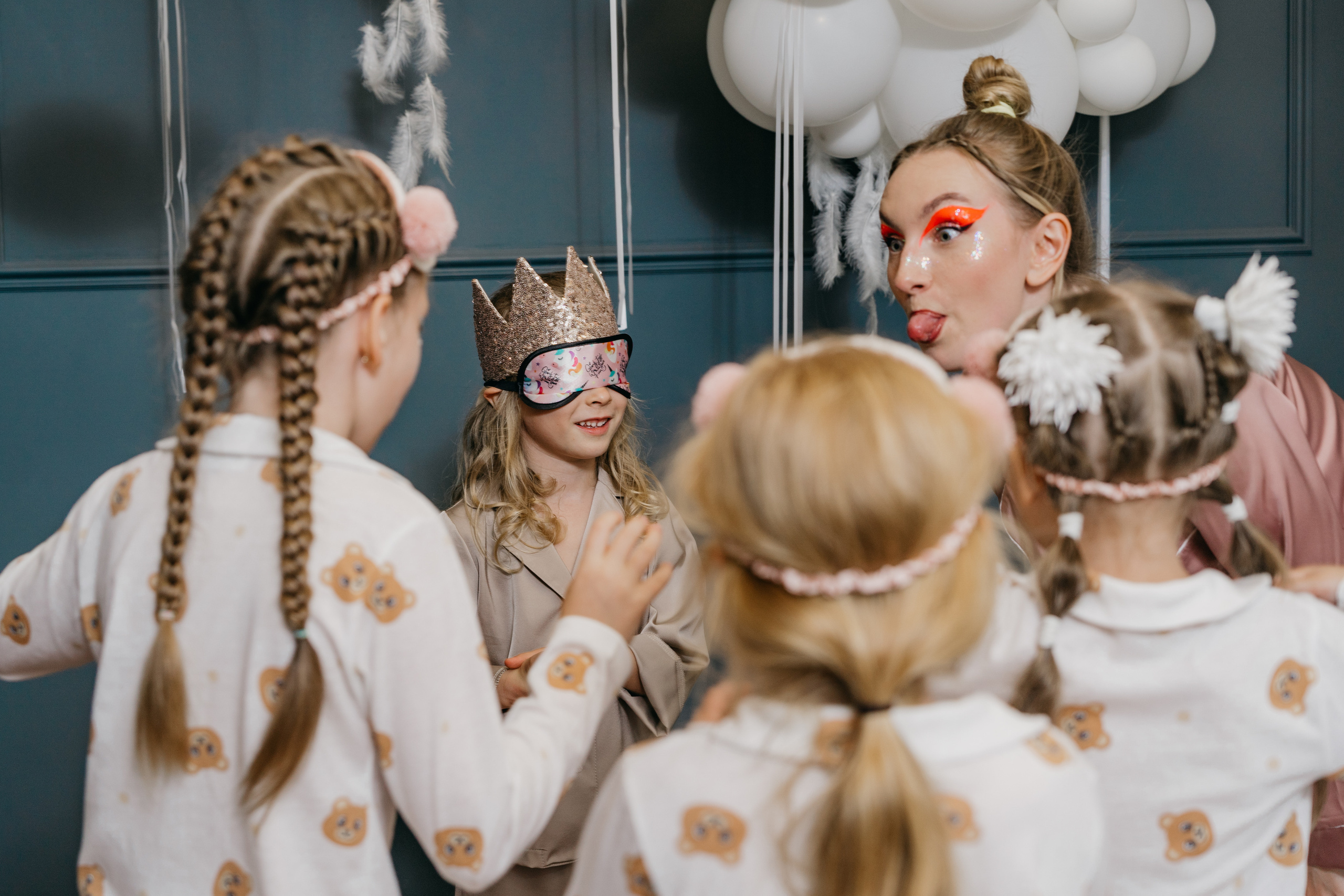 Пижамная вечеринка, Веронике 6 лет. Фотограф Никита Комаров