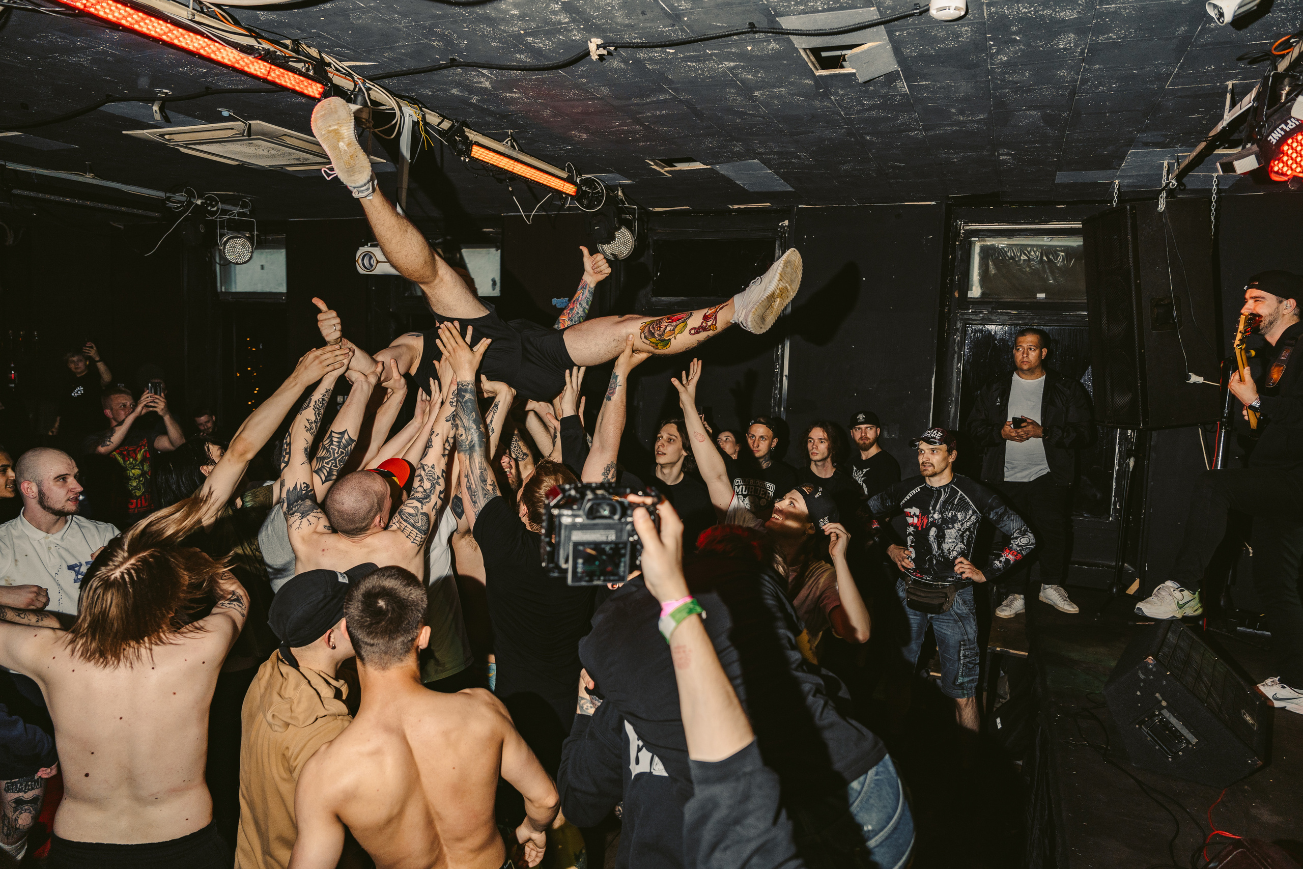 SADNESS OF GAIA live at СМЕНА 2.0 Moscow 28.05.2023. Фотограф Никита Комаров