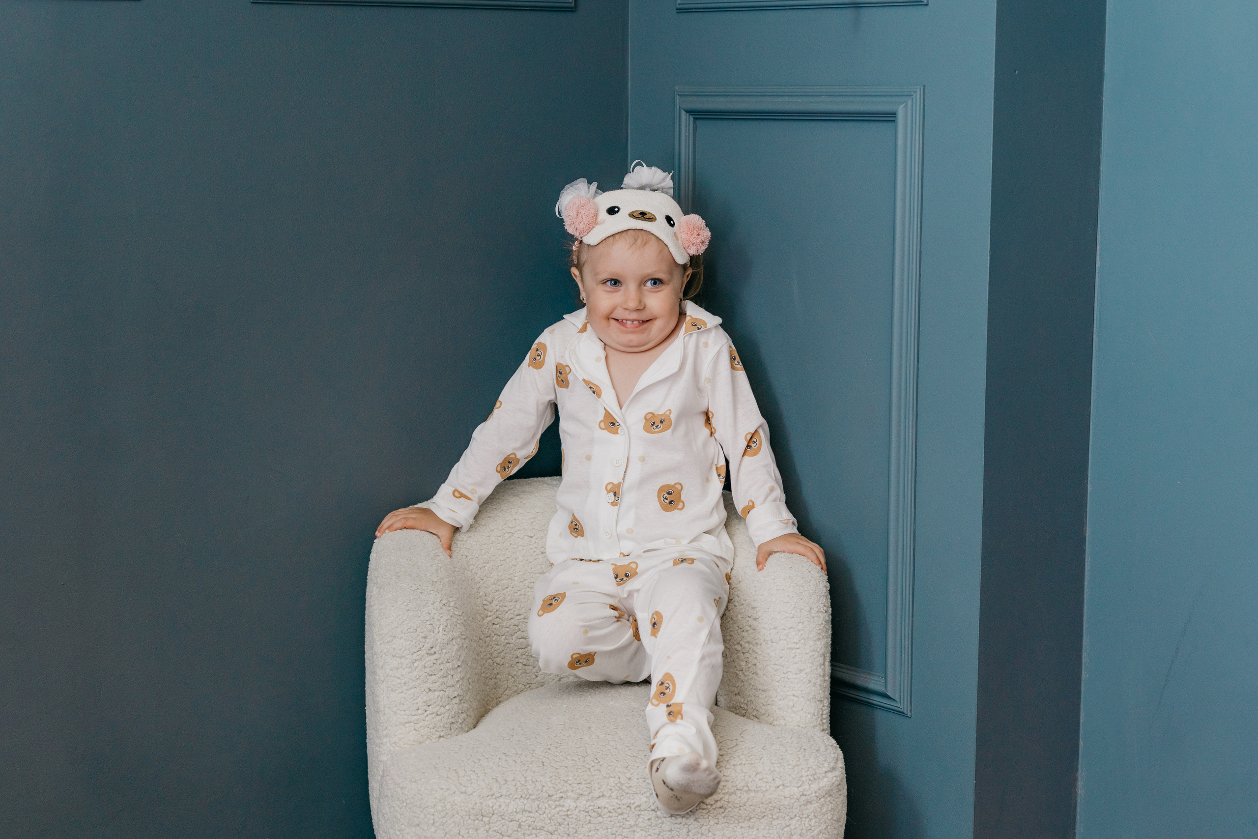 Пижамная вечеринка, Веронике 6 лет. Фотограф Никита Комаров