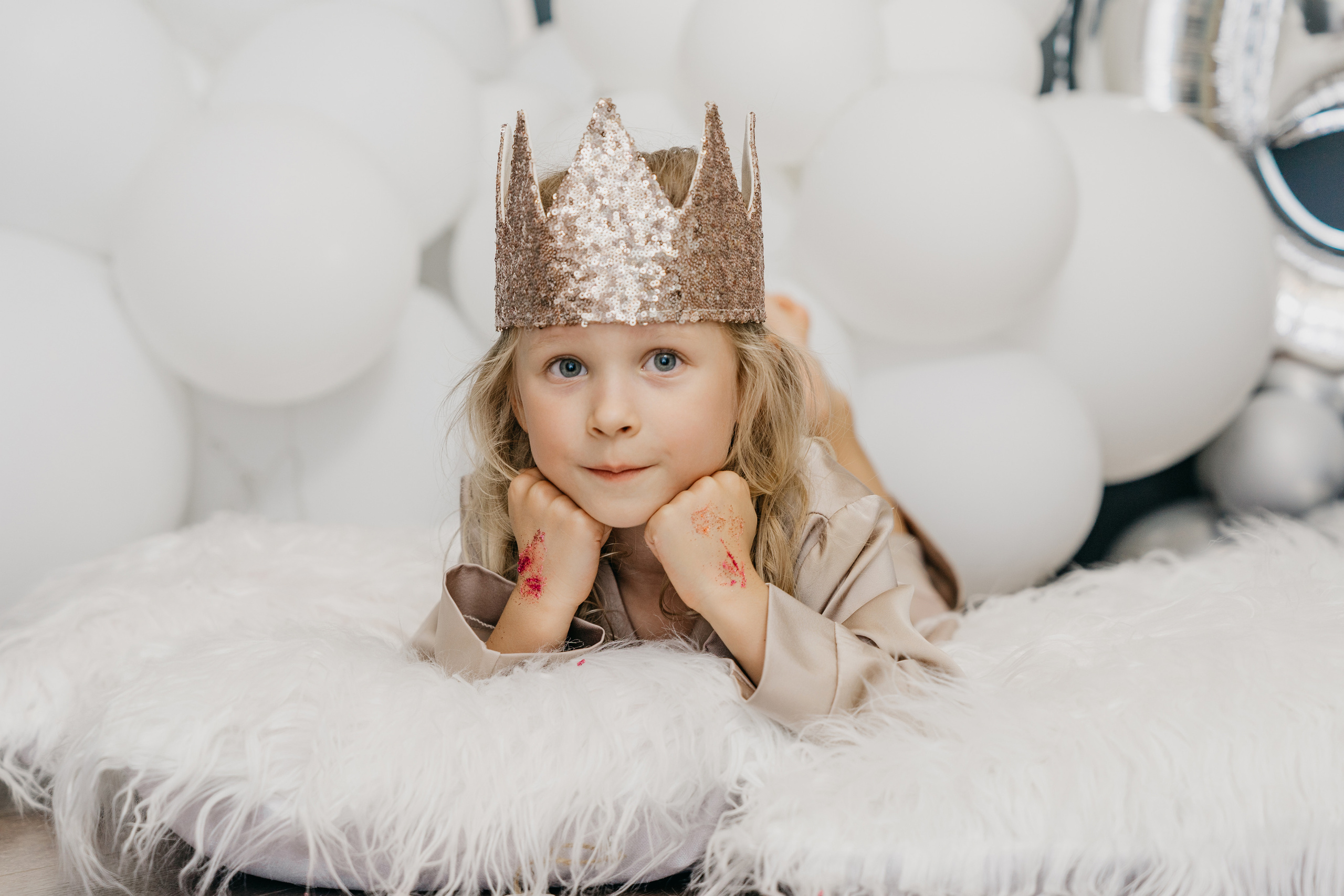 Пижамная вечеринка, Веронике 6 лет. Фотограф Никита Комаров