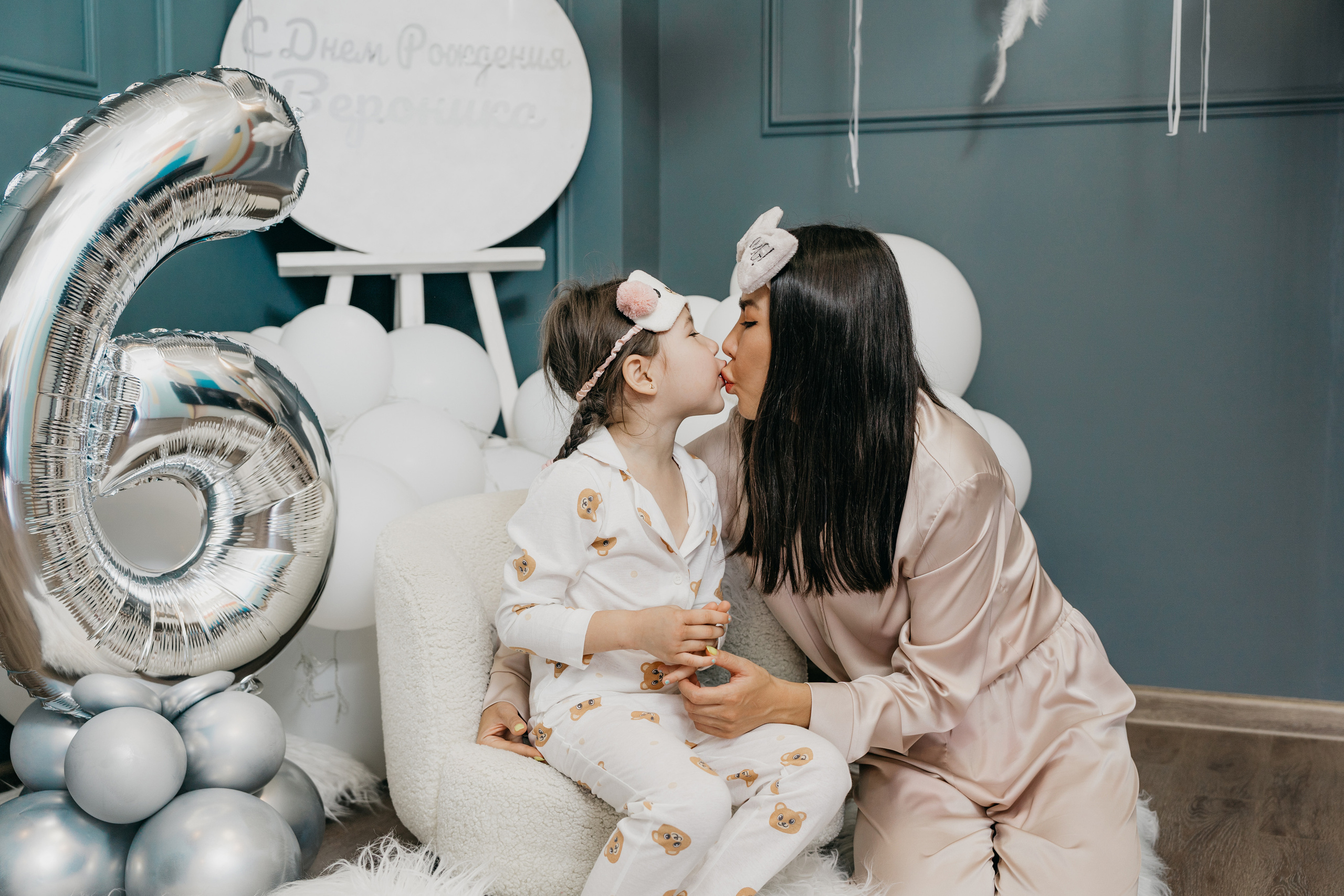 Пижамная вечеринка, Веронике 6 лет. Фотограф Никита Комаров