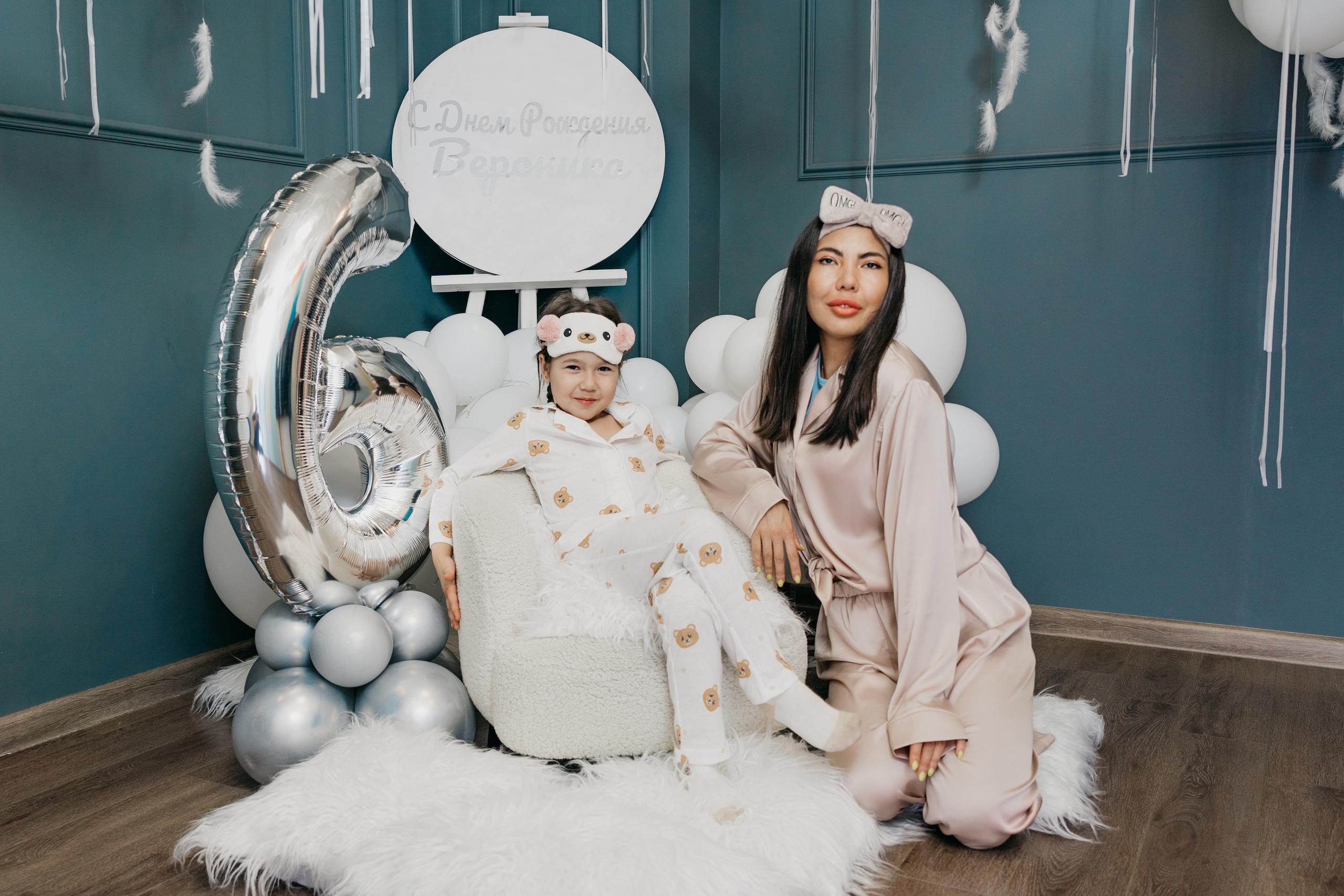 Пижамная вечеринка, Веронике 6 лет. Фотограф Никита Комаров