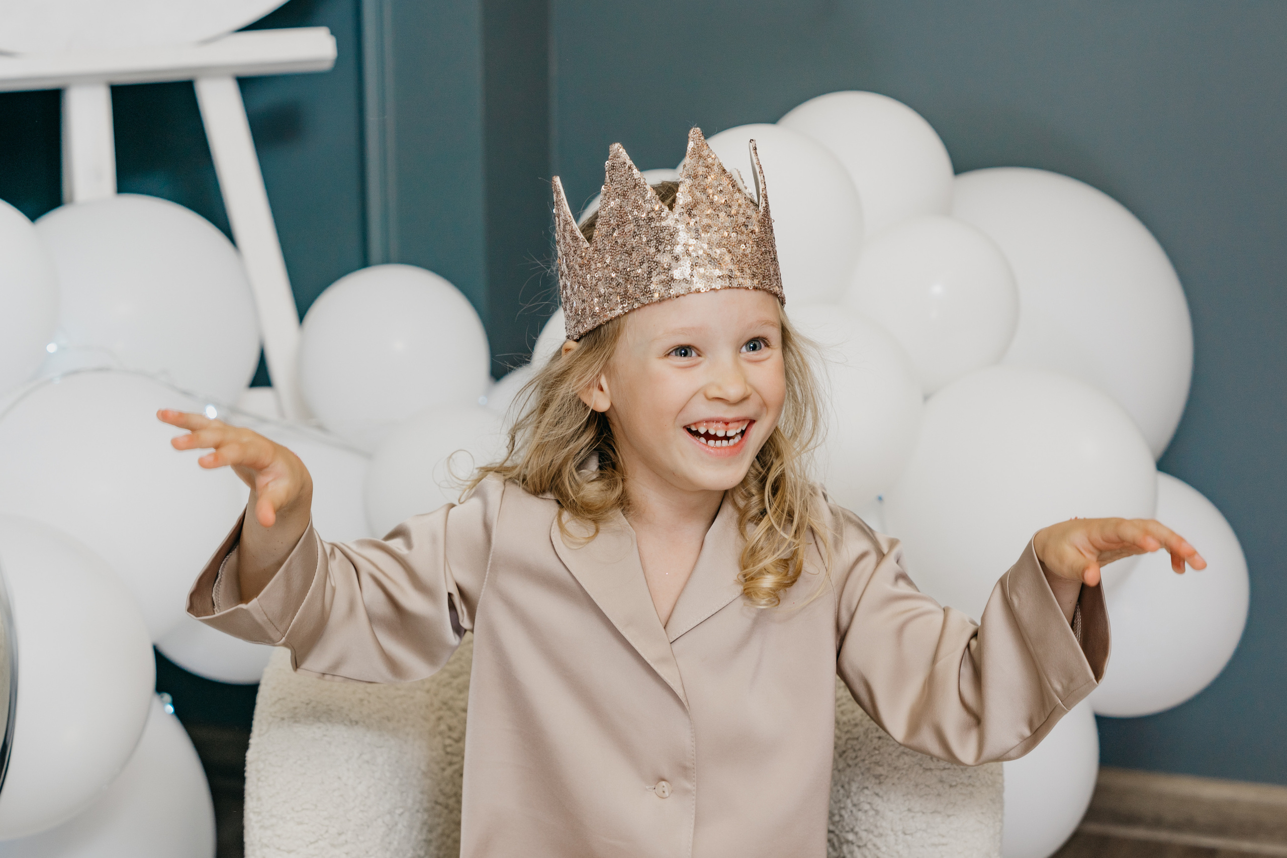 Пижамная вечеринка, Веронике 6 лет. Фотограф Никита Комаров