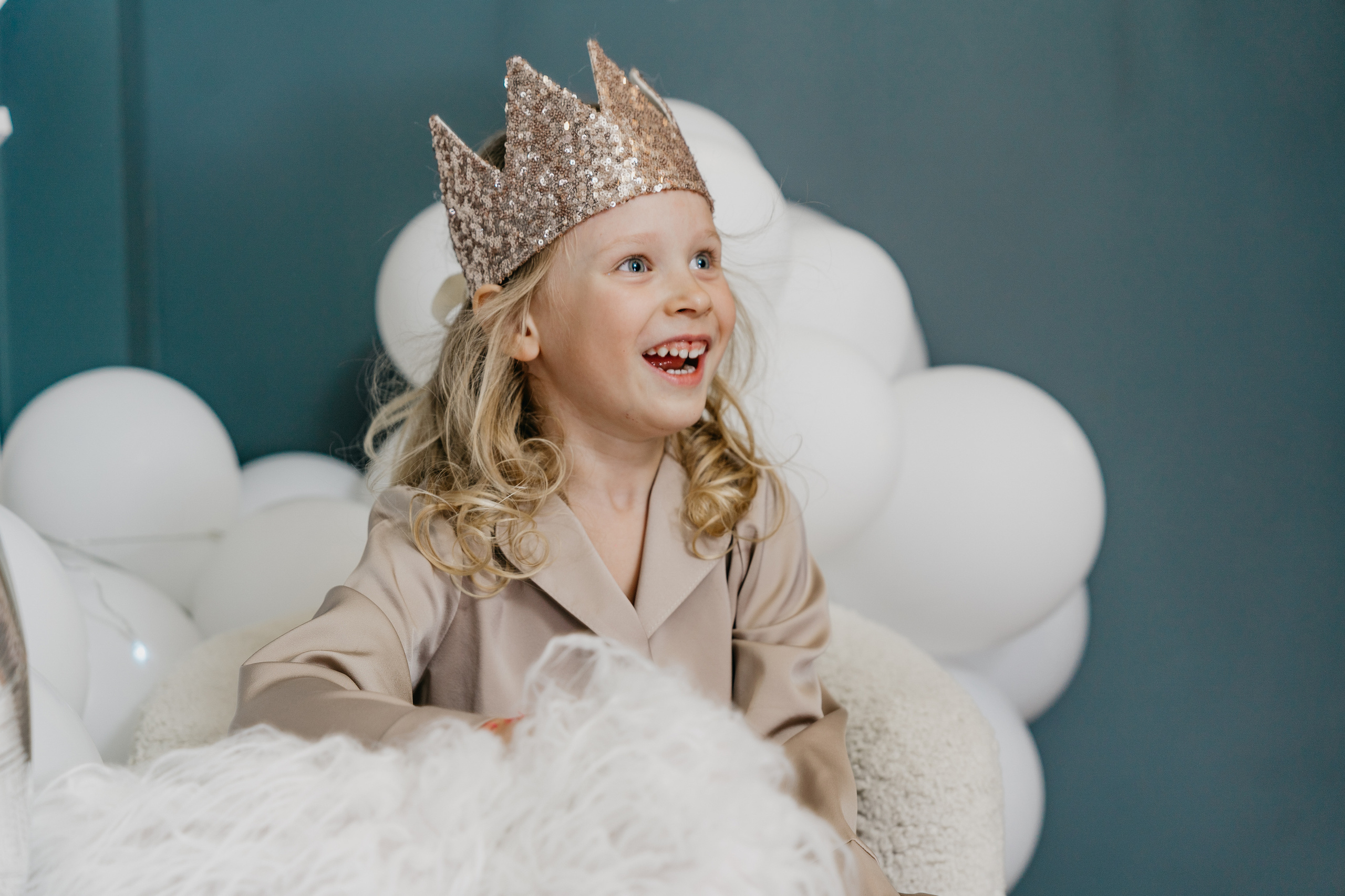 Пижамная вечеринка, Веронике 6 лет. Фотограф Никита Комаров