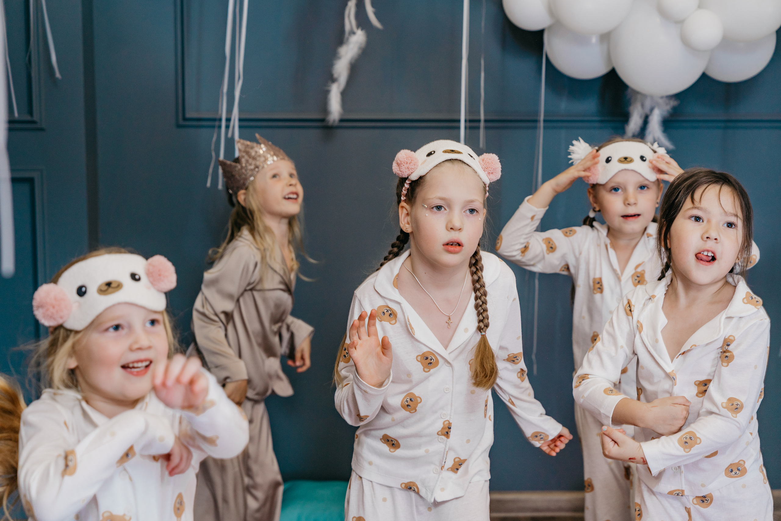 Пижамная вечеринка, Веронике 6 лет. Фотограф Никита Комаров