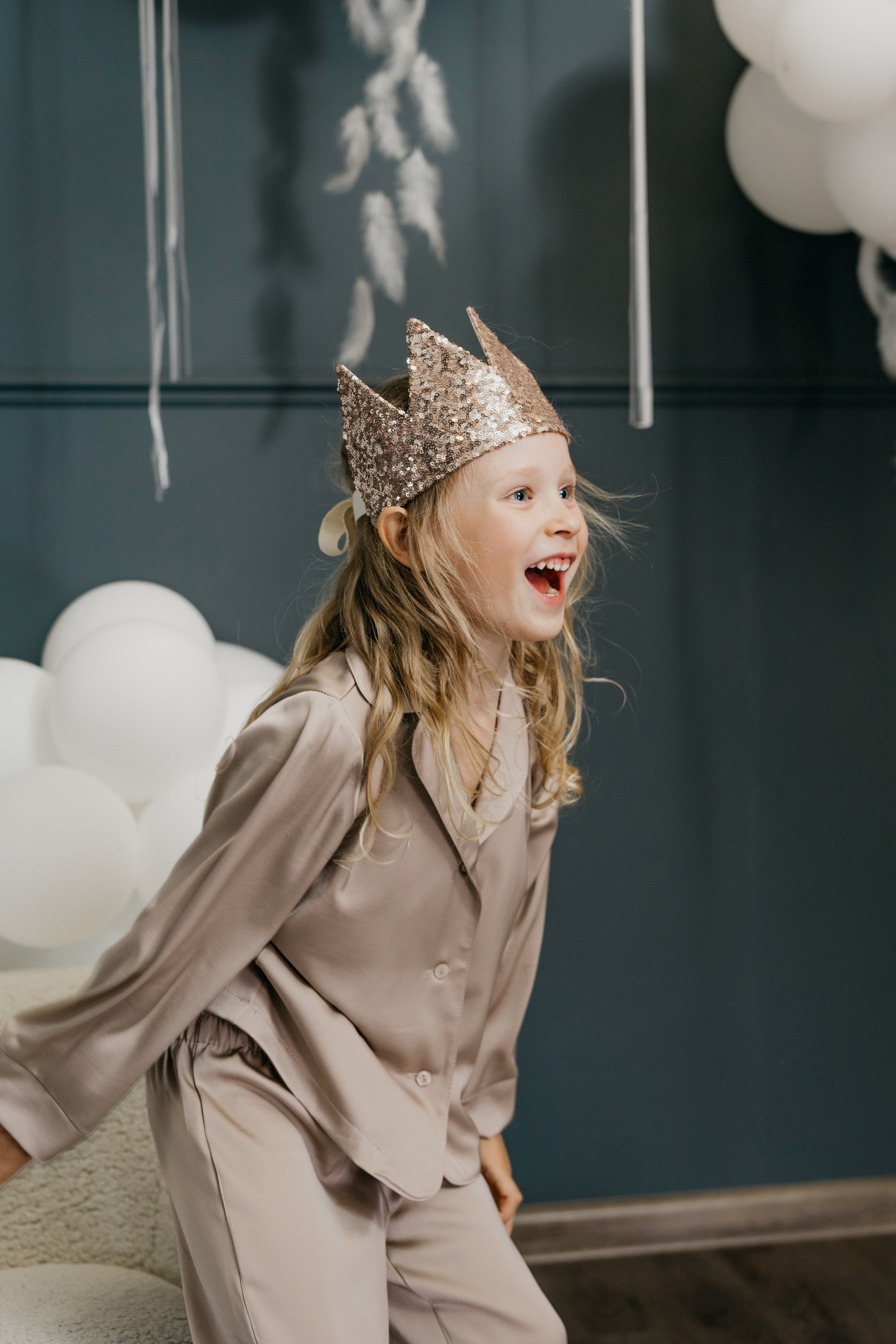 Пижамная вечеринка, Веронике 6 лет. Фотограф Никита Комаров