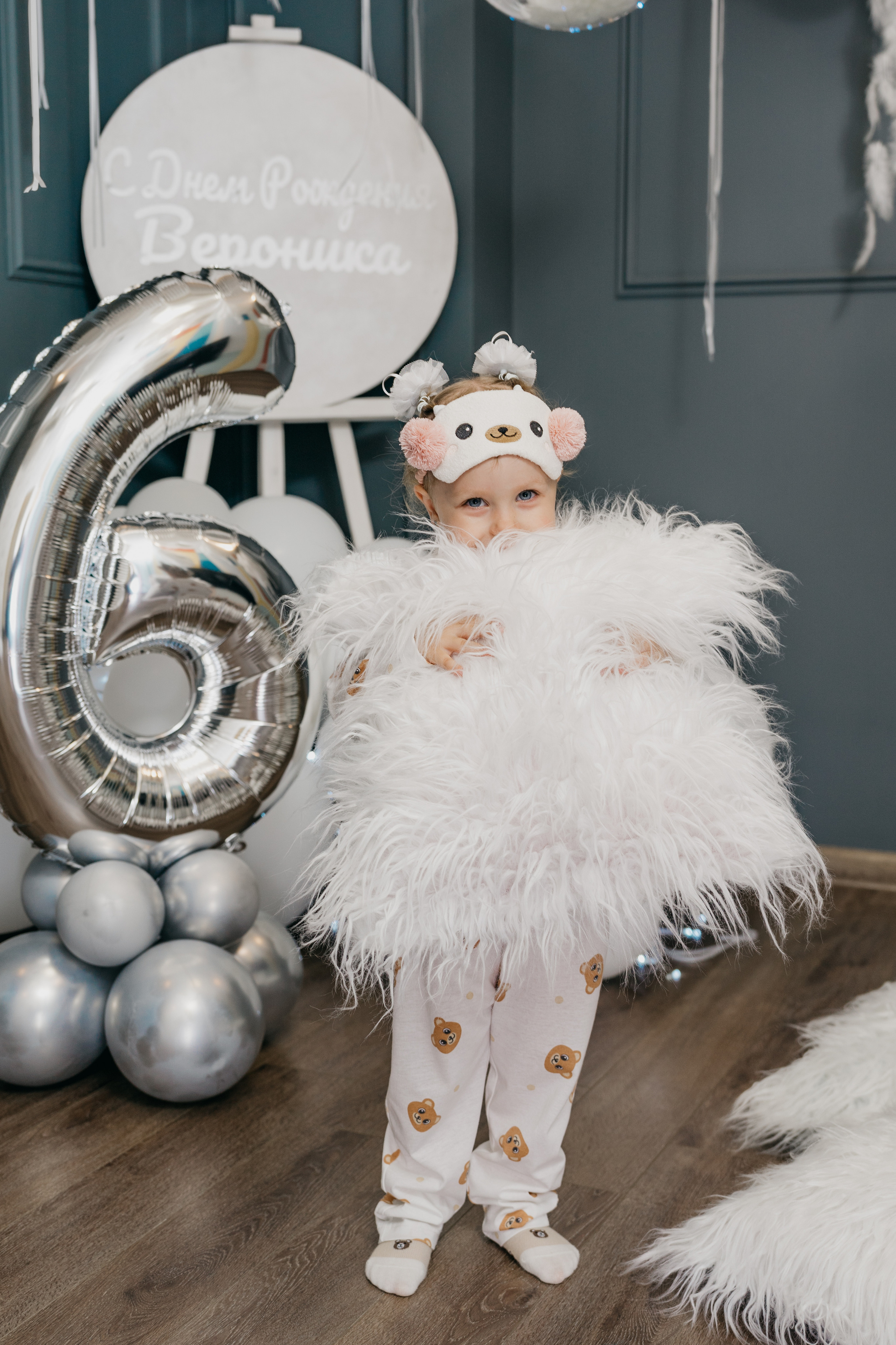 Пижамная вечеринка, Веронике 6 лет. Фотограф Никита Комаров