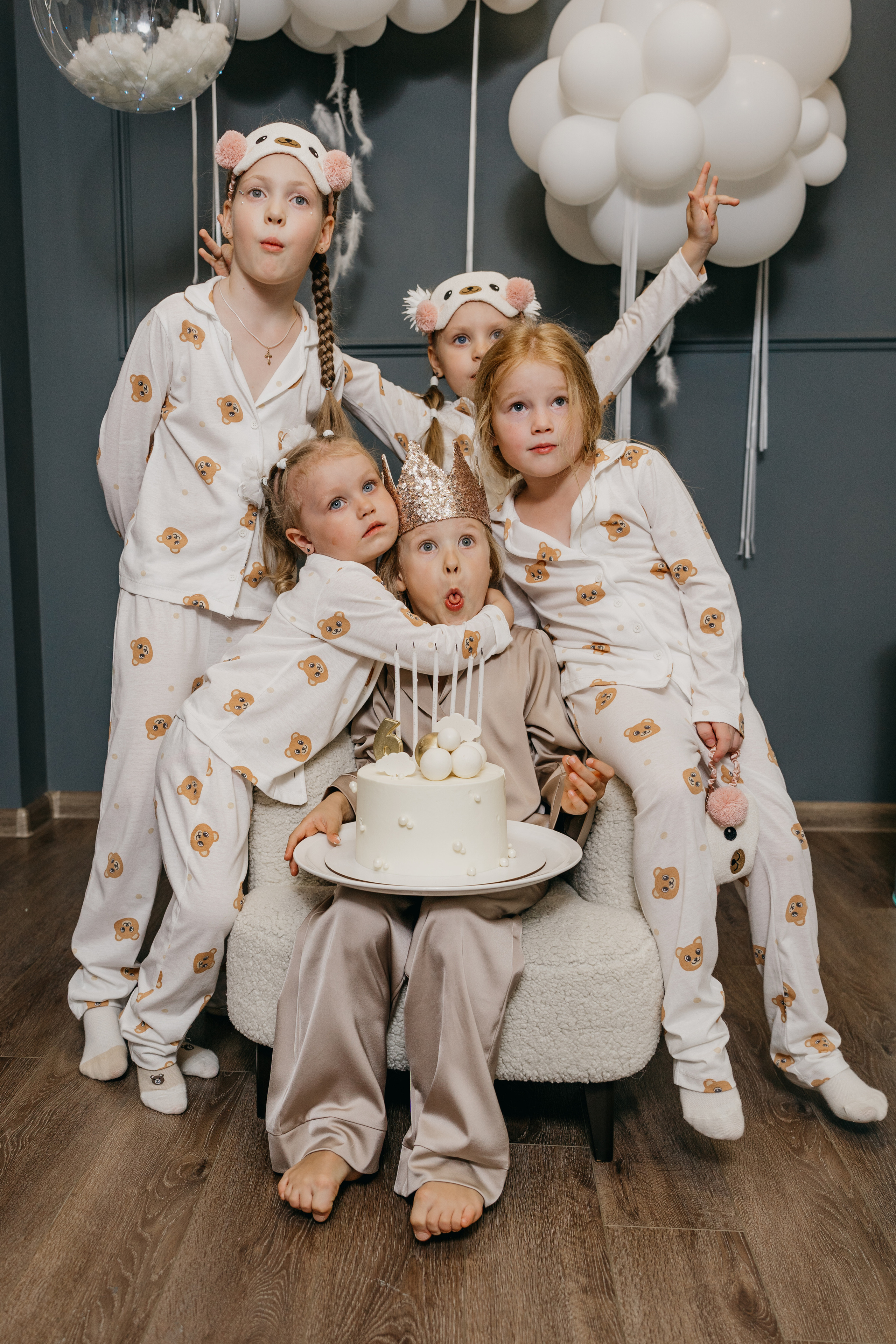 Пижамная вечеринка, Веронике 6 лет. Фотограф Никита Комаров