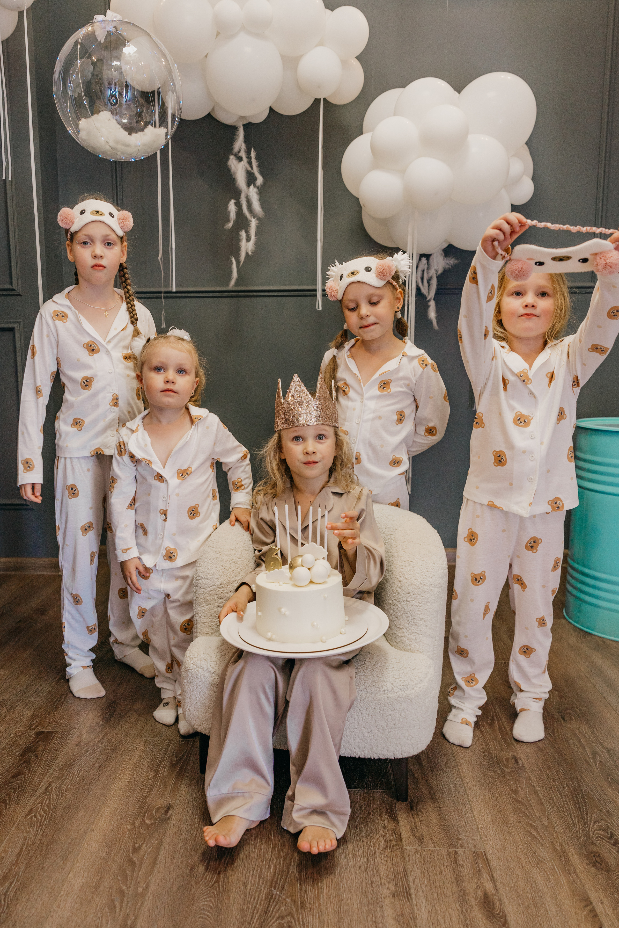 Пижамная вечеринка, Веронике 6 лет. Фотограф Никита Комаров