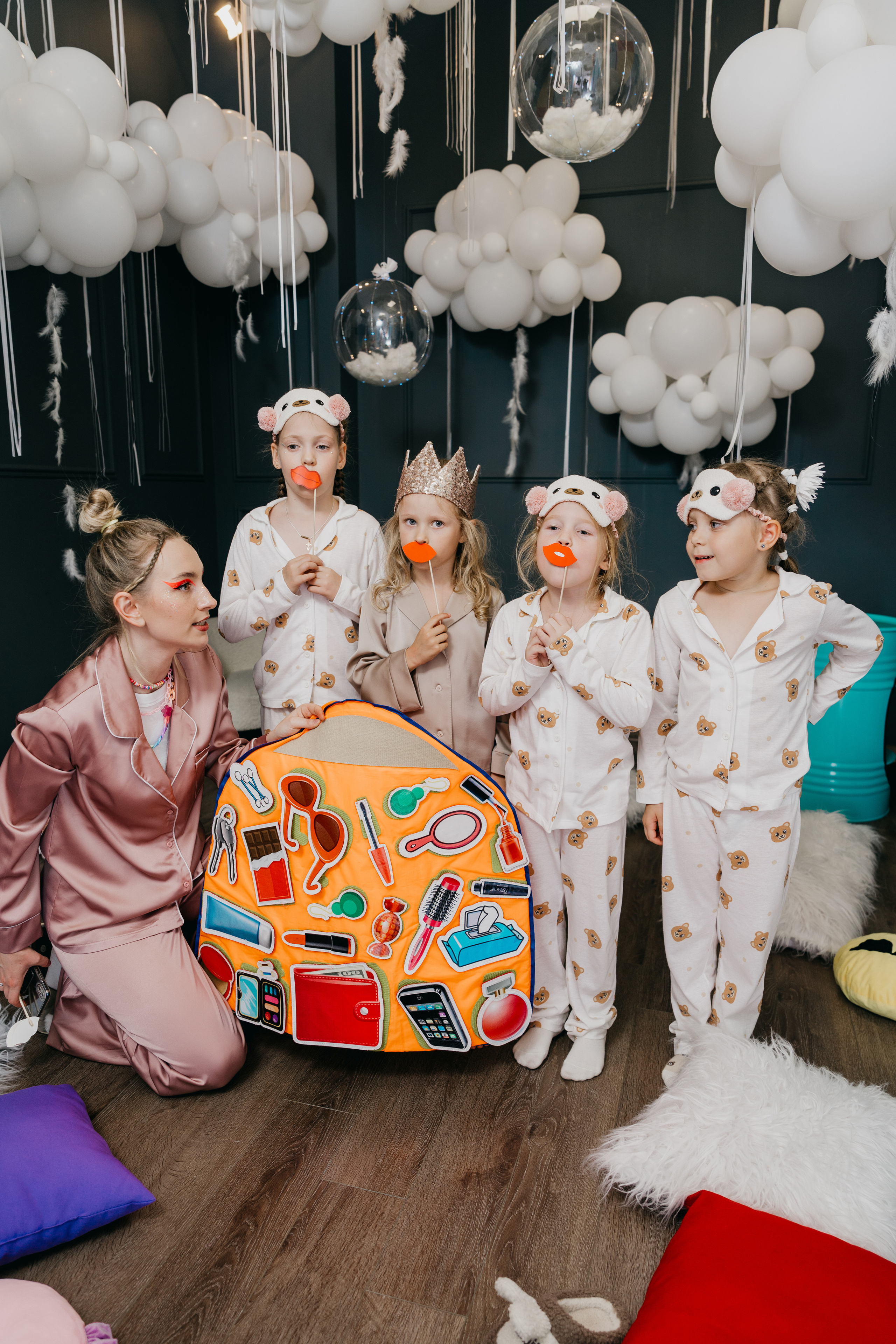 Пижамная вечеринка, Веронике 6 лет. Фотограф Никита Комаров