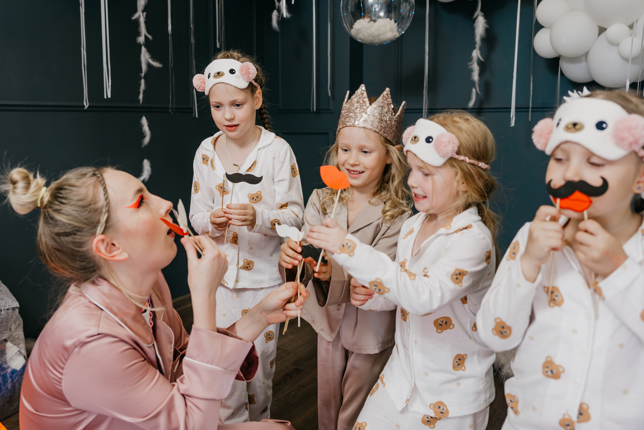 Пижамная вечеринка, Веронике 6 лет. Фотограф Никита Комаров