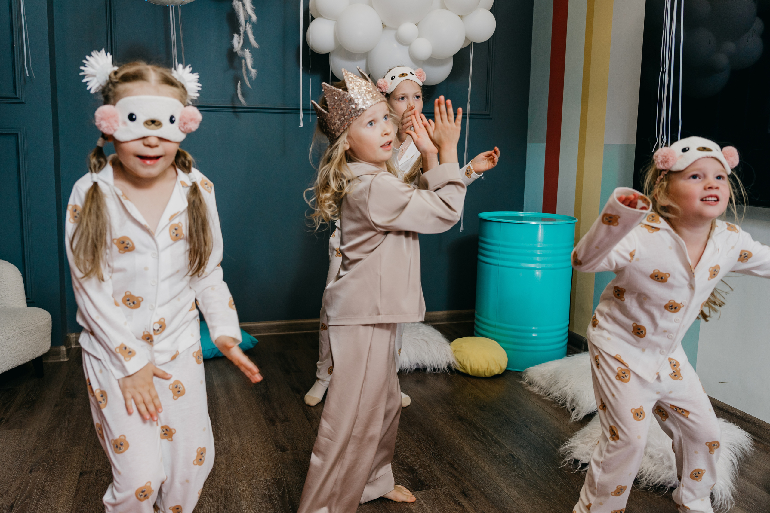 Пижамная вечеринка, Веронике 6 лет. Фотограф Никита Комаров