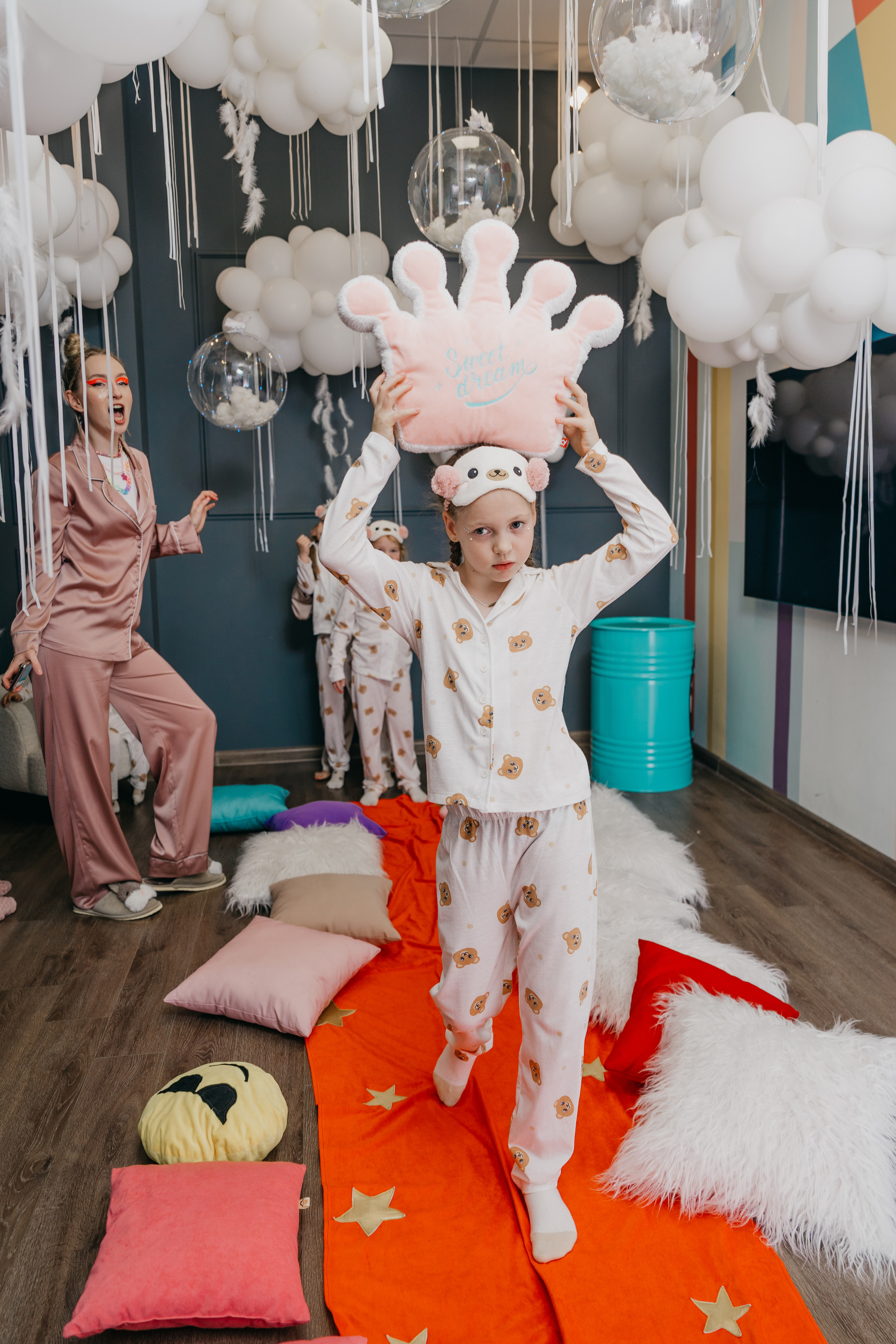 Пижамная вечеринка, Веронике 6 лет. Фотограф Никита Комаров