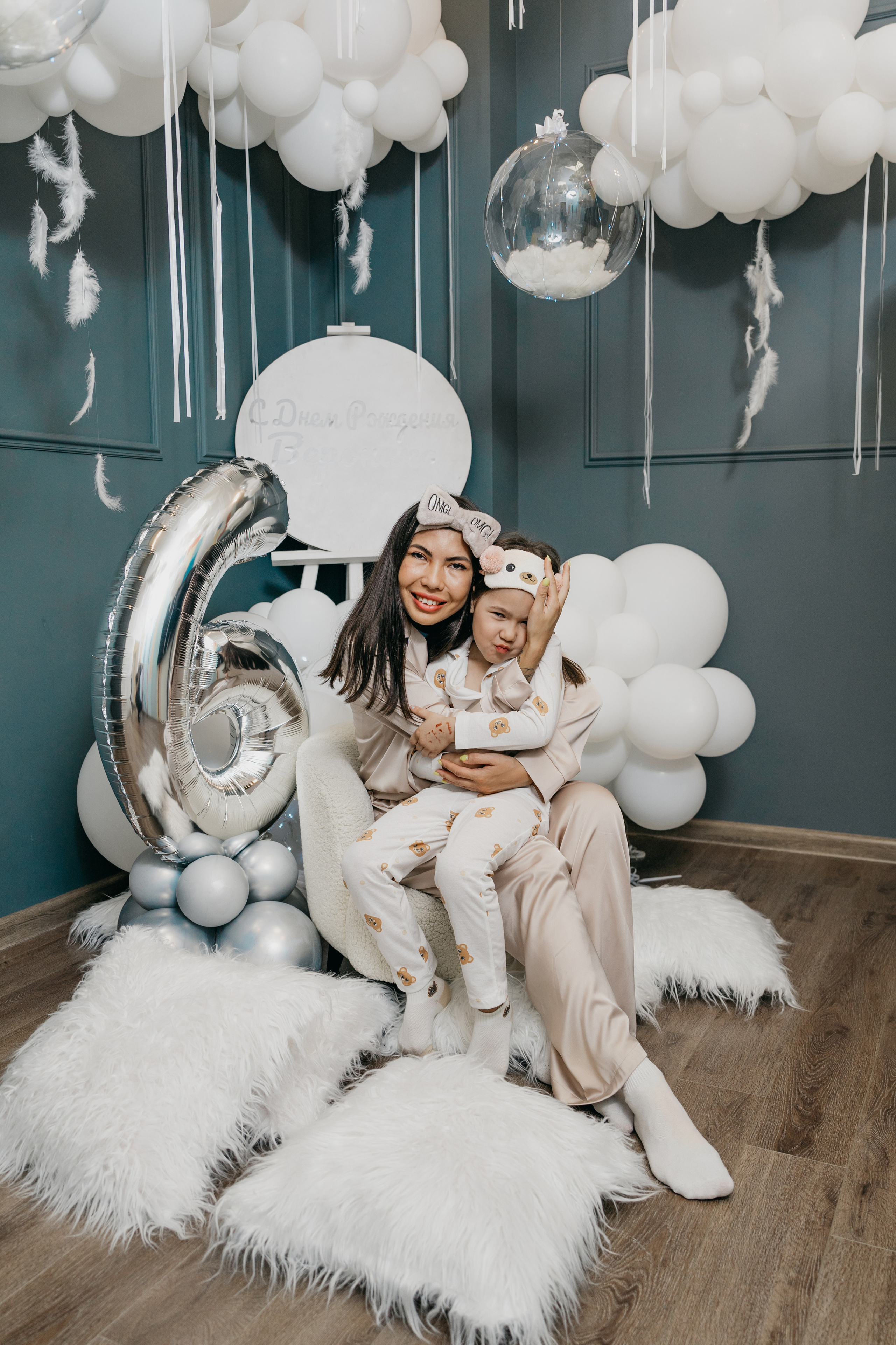 Пижамная вечеринка, Веронике 6 лет. Фотограф Никита Комаров