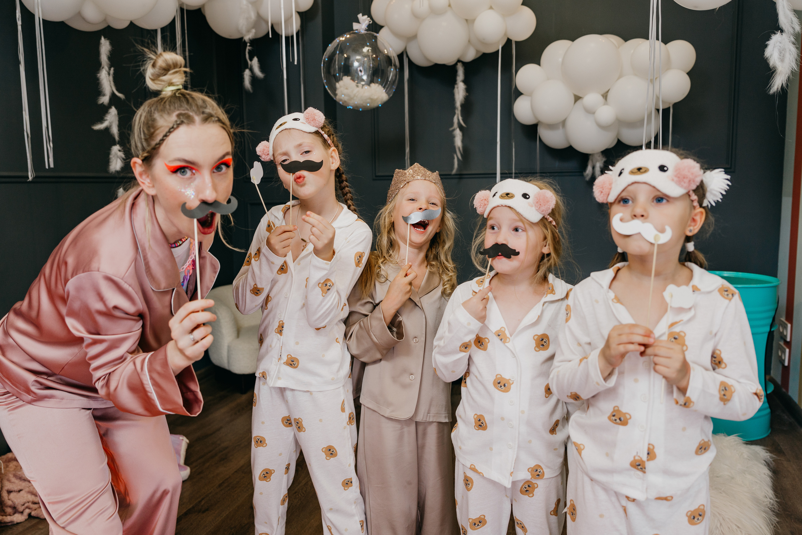 Пижамная вечеринка, Веронике 6 лет. Фотограф Никита Комаров