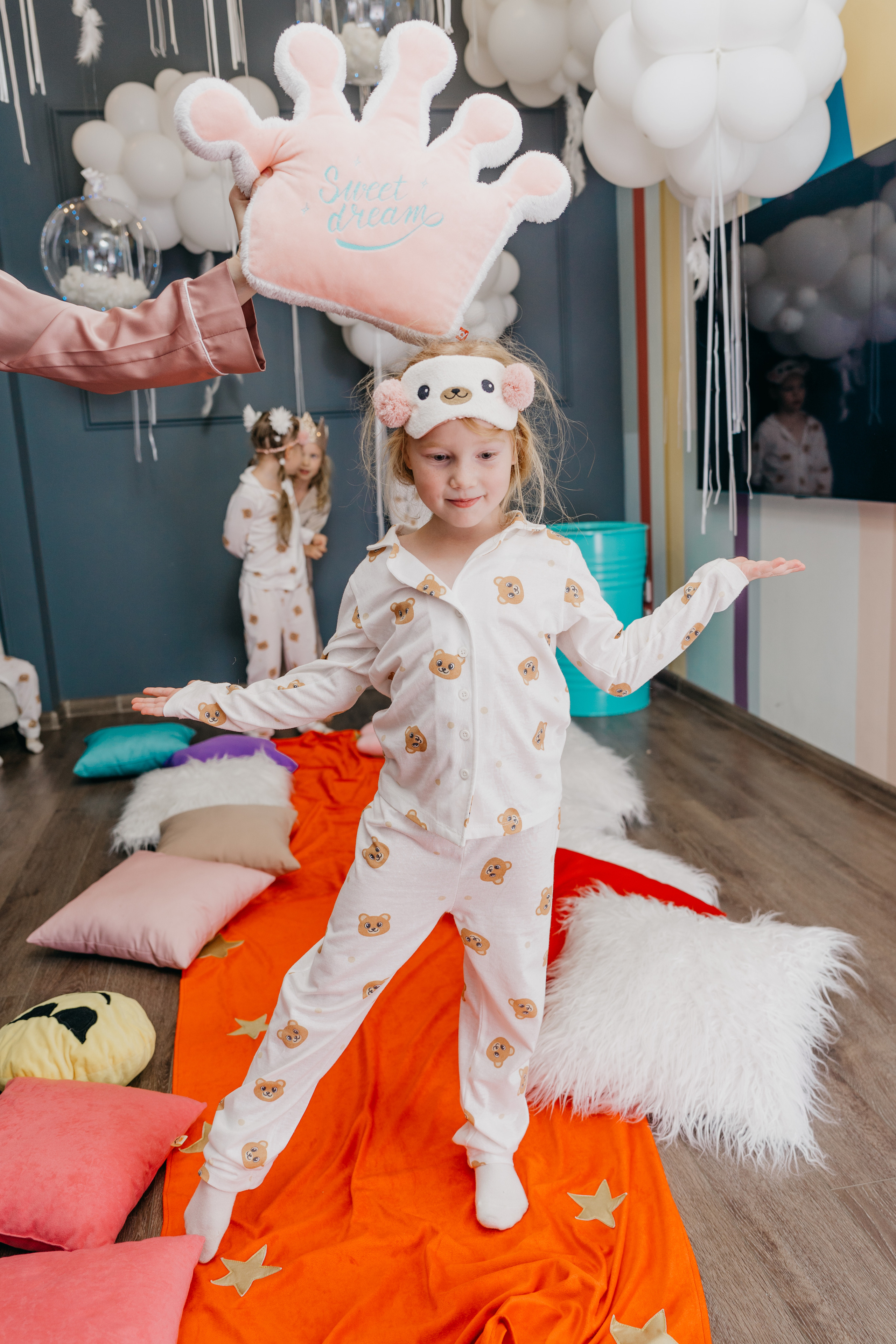 Пижамная вечеринка, Веронике 6 лет. Фотограф Никита Комаров