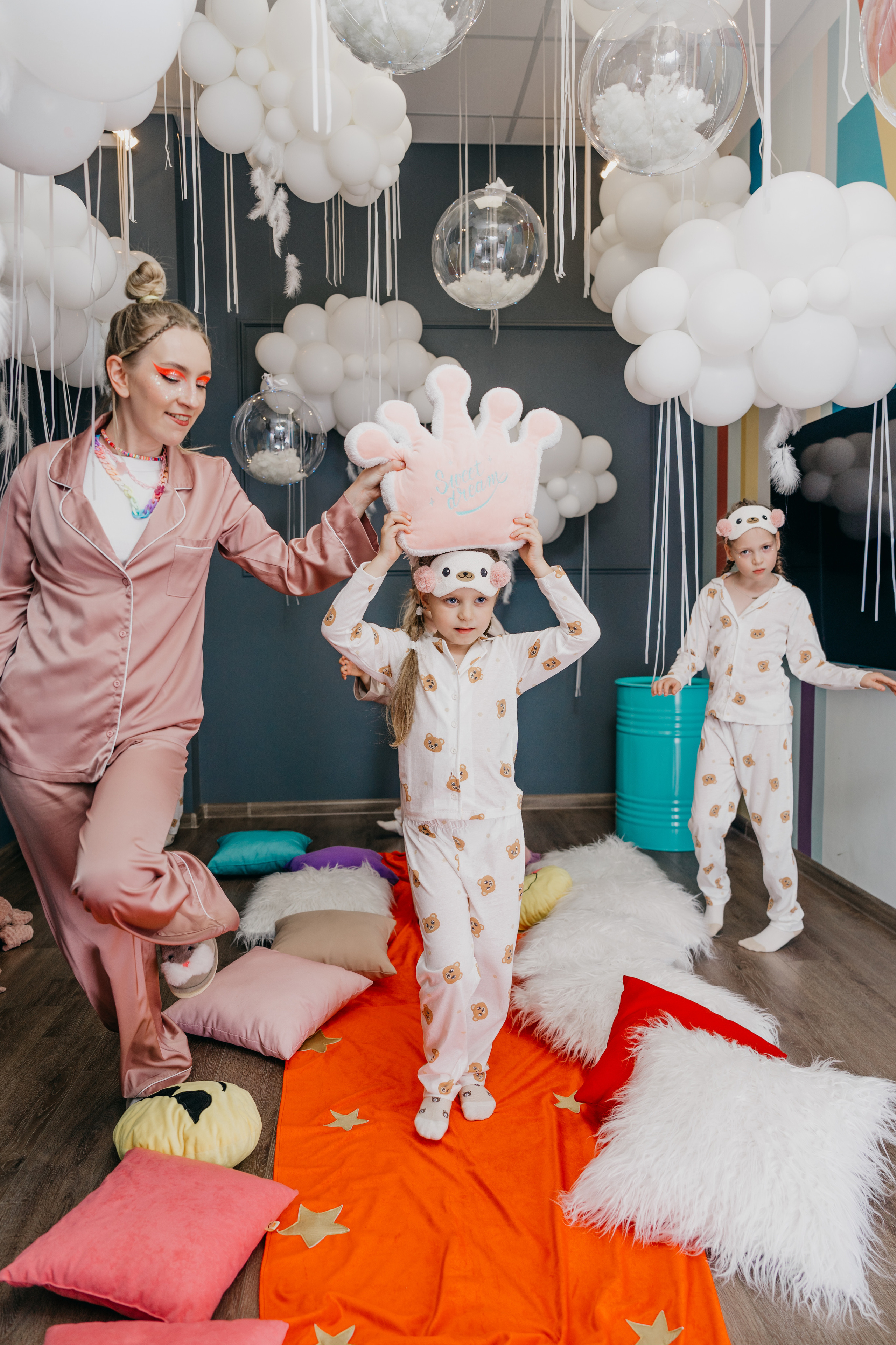 Пижамная вечеринка, Веронике 6 лет. Фотограф Никита Комаров