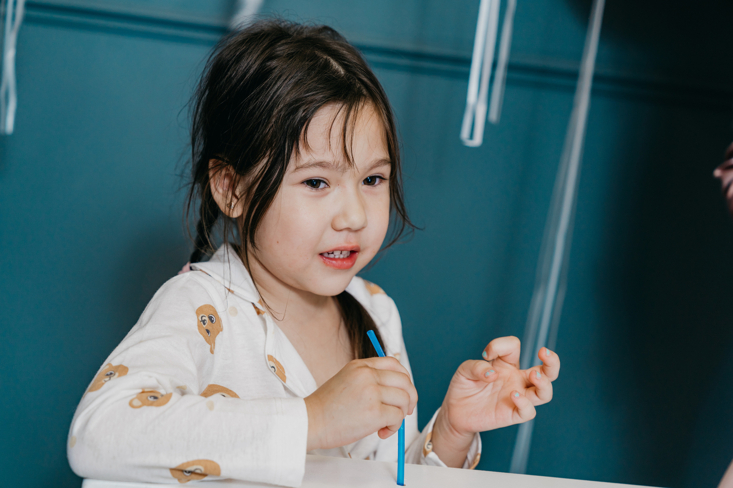 Пижамная вечеринка, Веронике 6 лет. Фотограф Никита Комаров