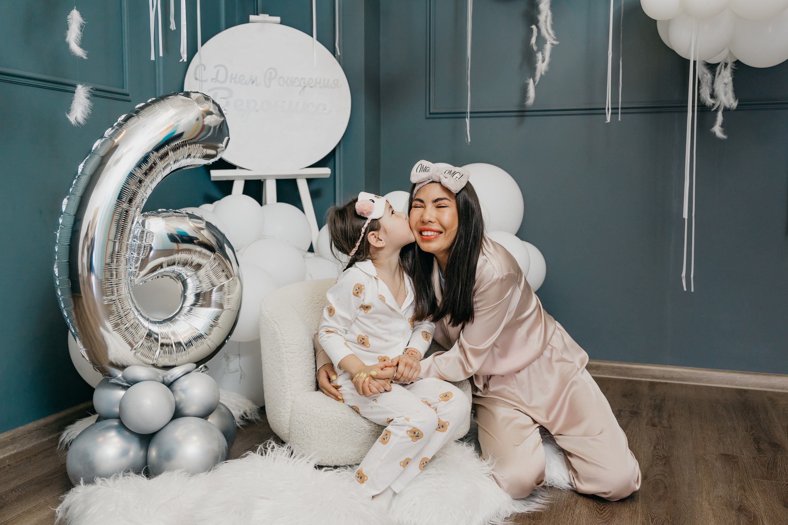 Пижамная вечеринка, Веронике 6 лет. Фотограф Никита Комаров