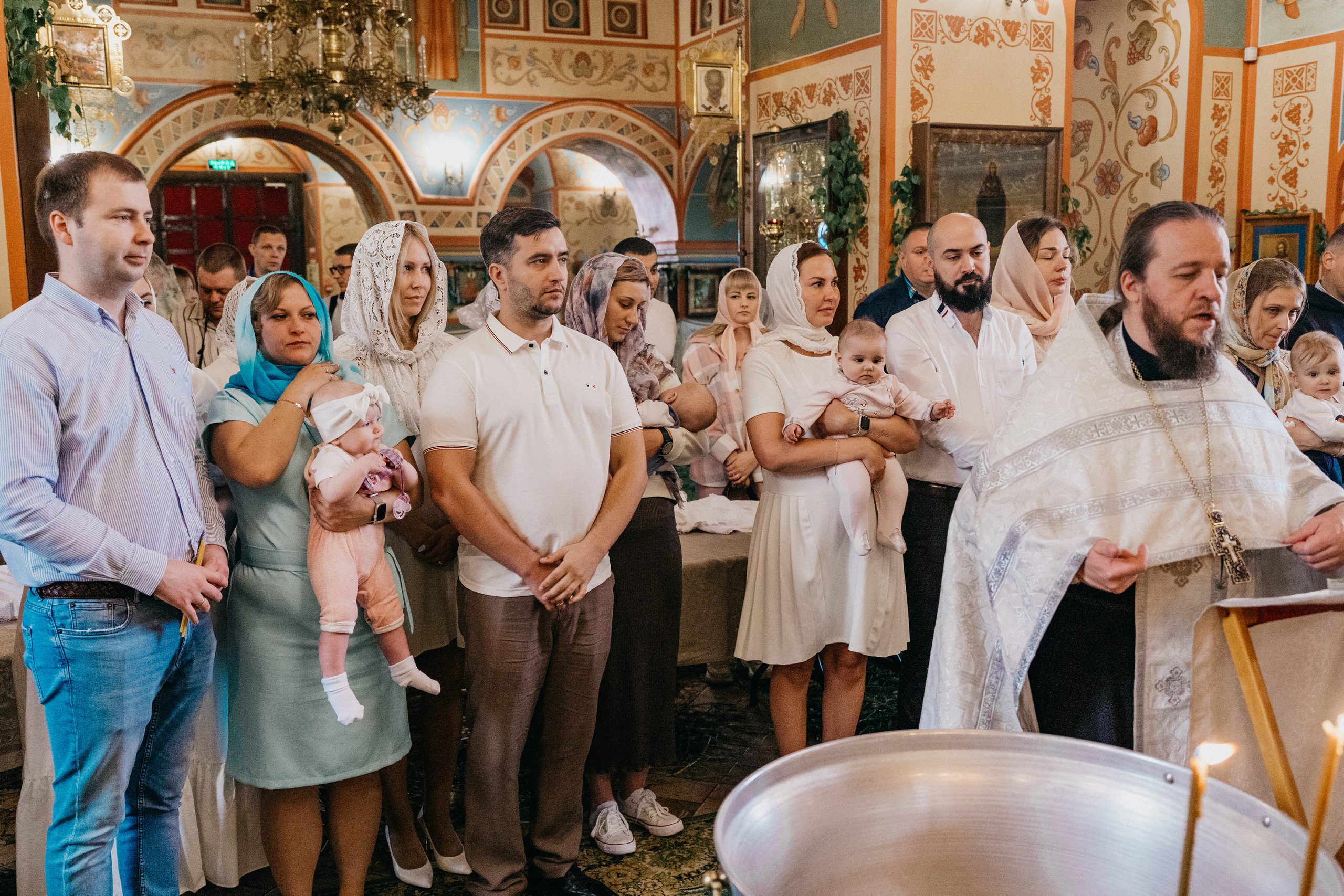 Крещение Ярослава. Фотограф Никита Комаров