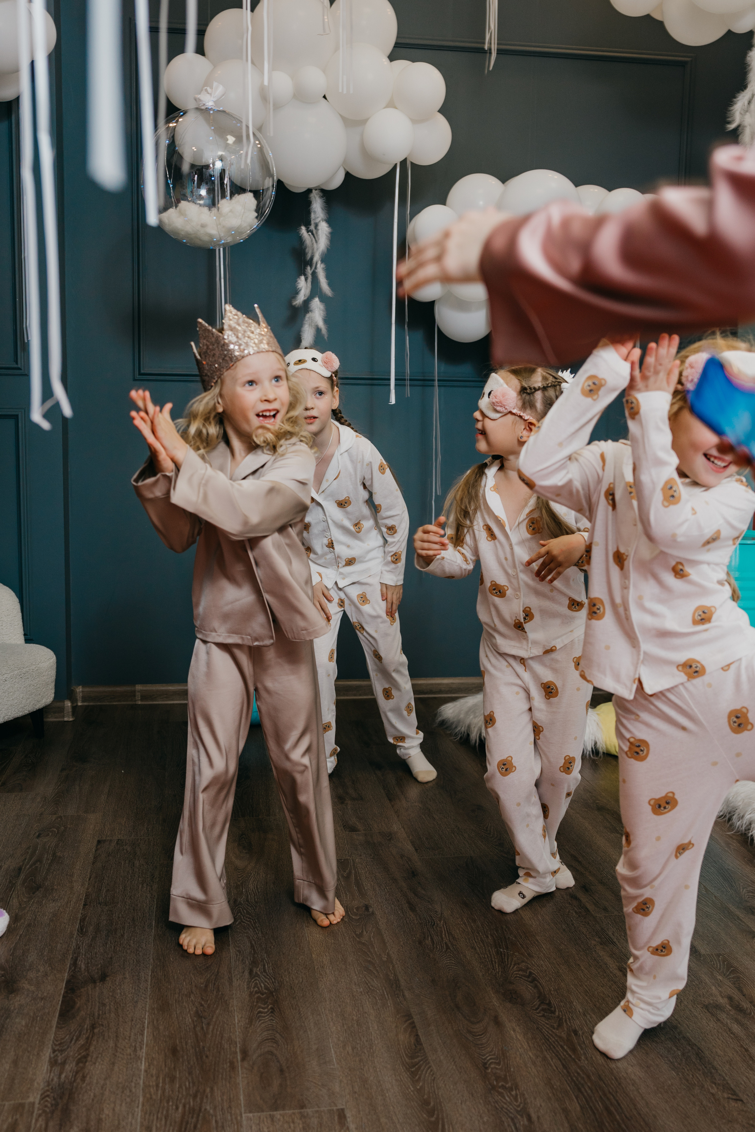 Пижамная вечеринка, Веронике 6 лет. Фотограф Никита Комаров