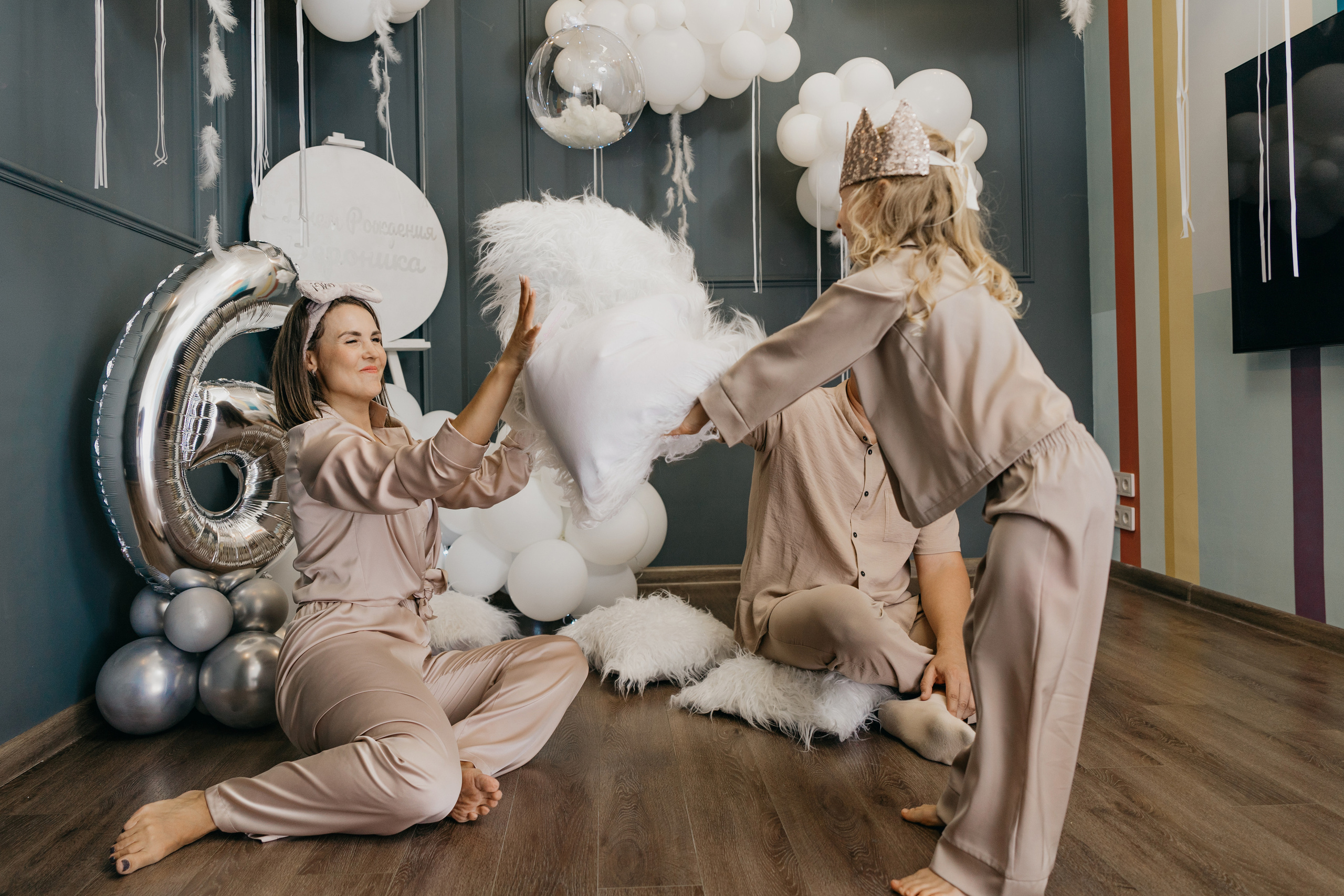 Пижамная вечеринка, Веронике 6 лет. Фотограф Никита Комаров