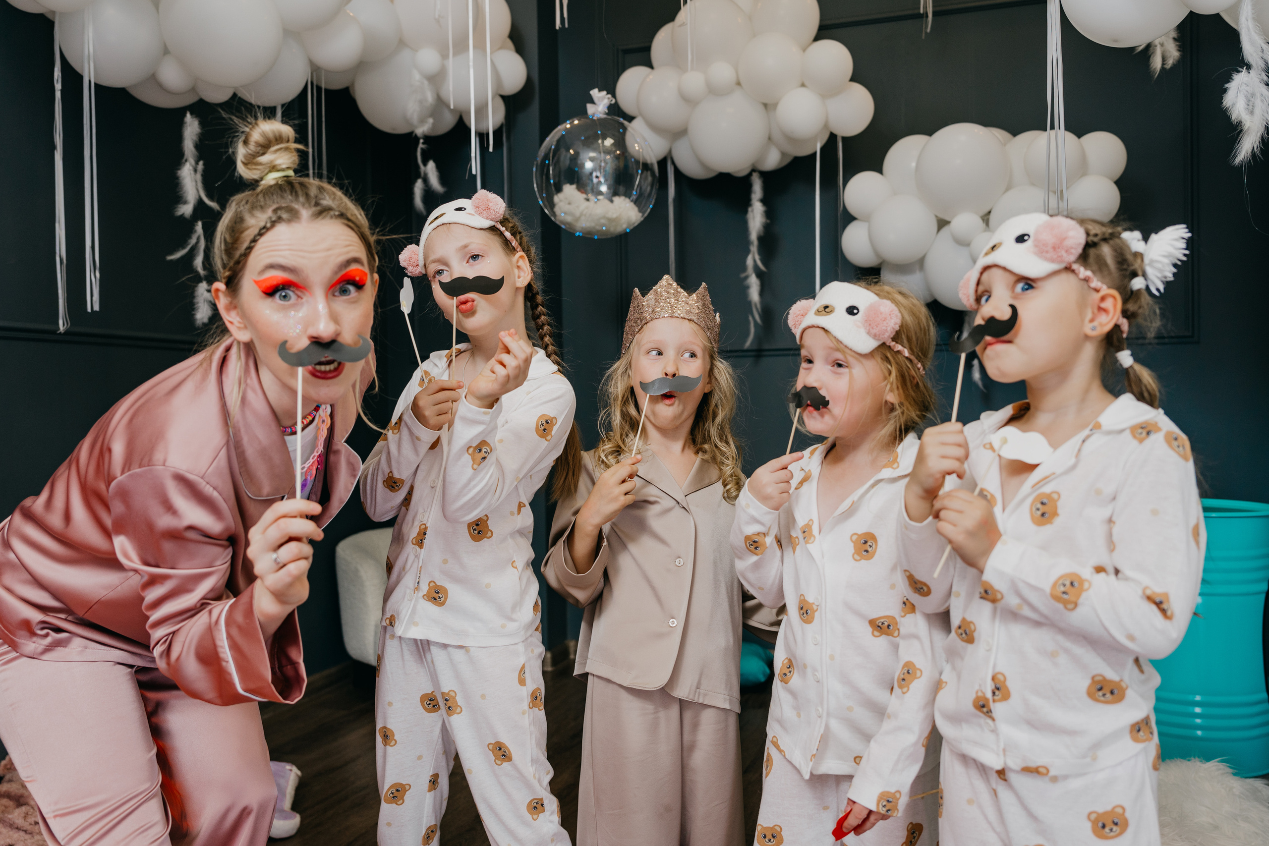 Пижамная вечеринка, Веронике 6 лет. Фотограф Никита Комаров