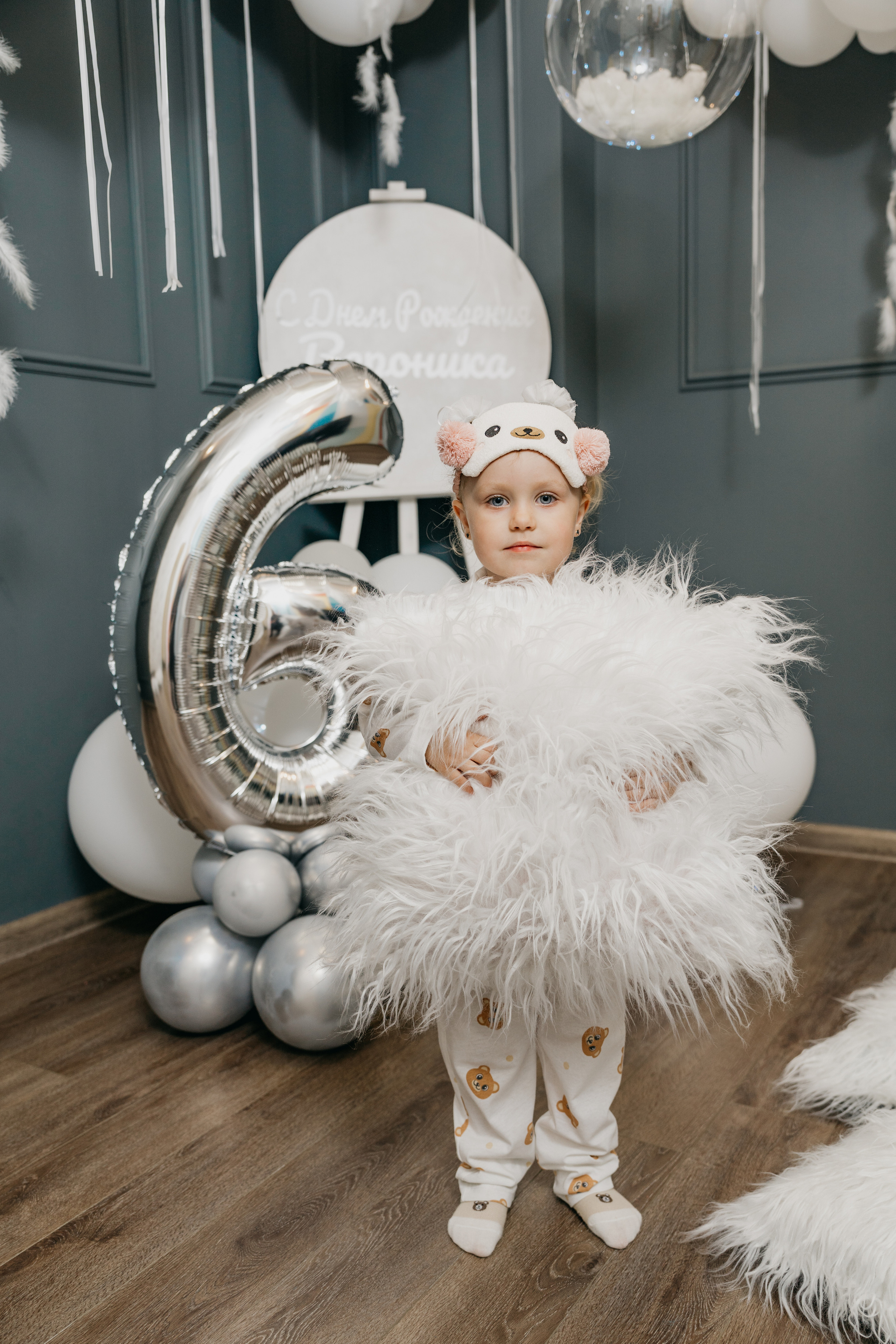 Пижамная вечеринка, Веронике 6 лет. Фотограф Никита Комаров