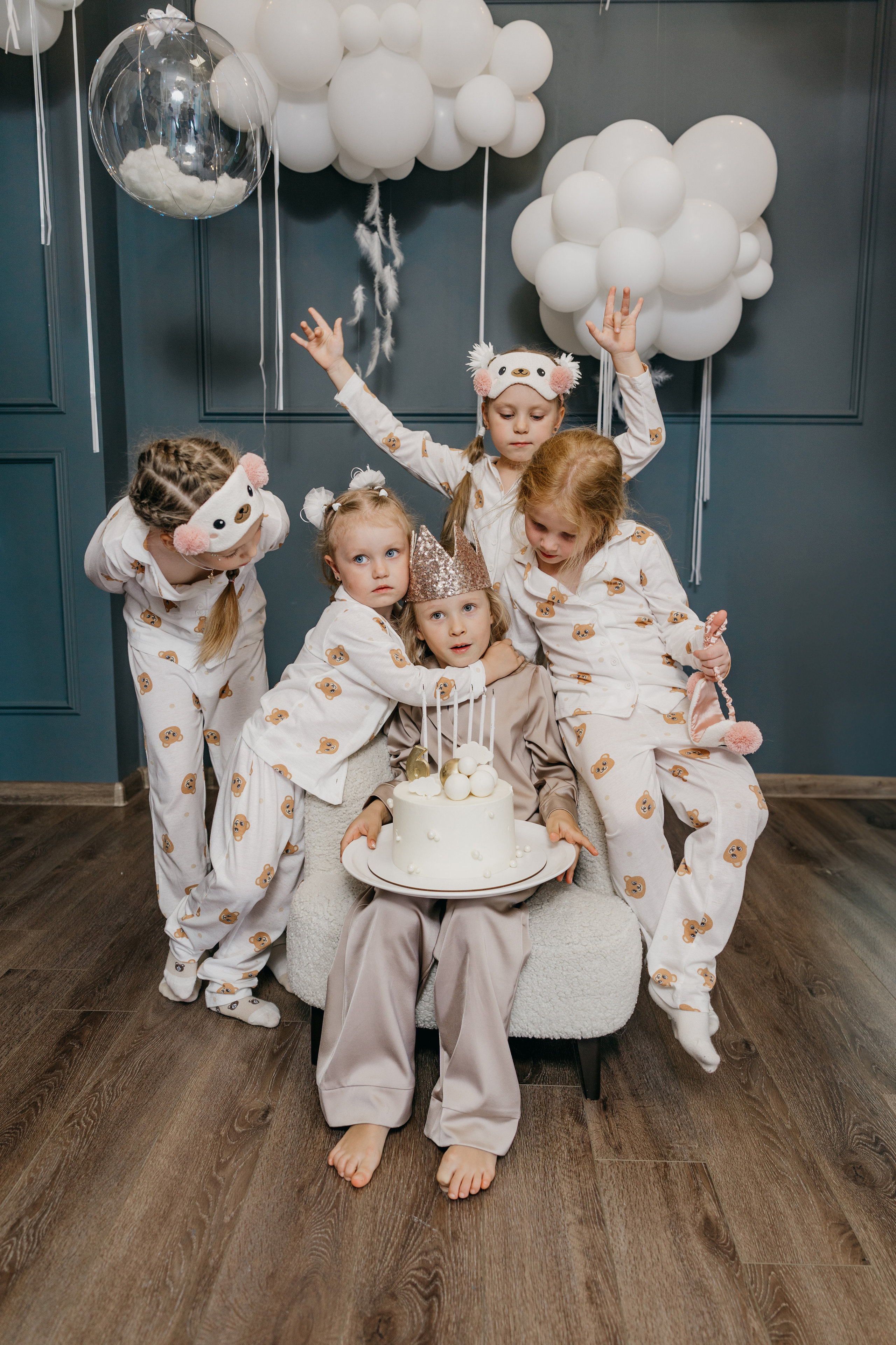 Пижамная вечеринка, Веронике 6 лет. Фотограф Никита Комаров