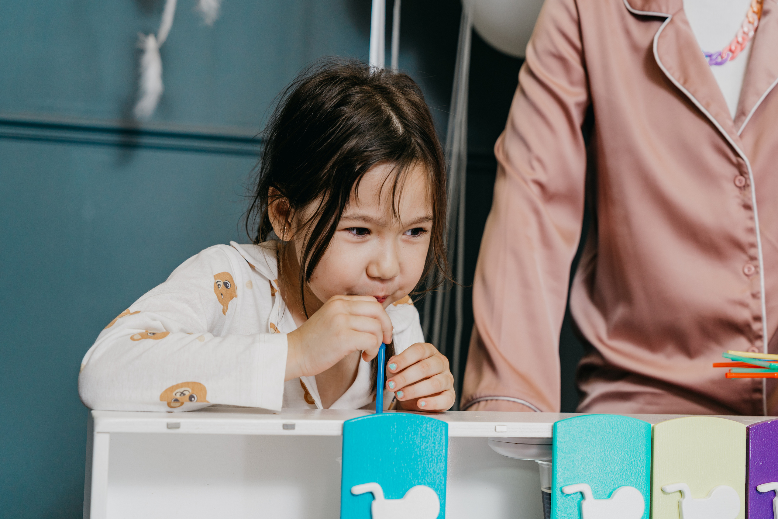 Пижамная вечеринка, Веронике 6 лет. Фотограф Никита Комаров