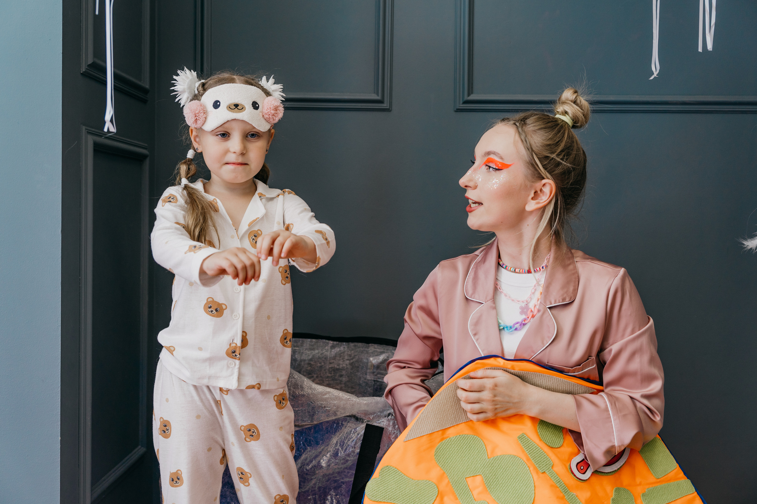 Пижамная вечеринка, Веронике 6 лет. Фотограф Никита Комаров