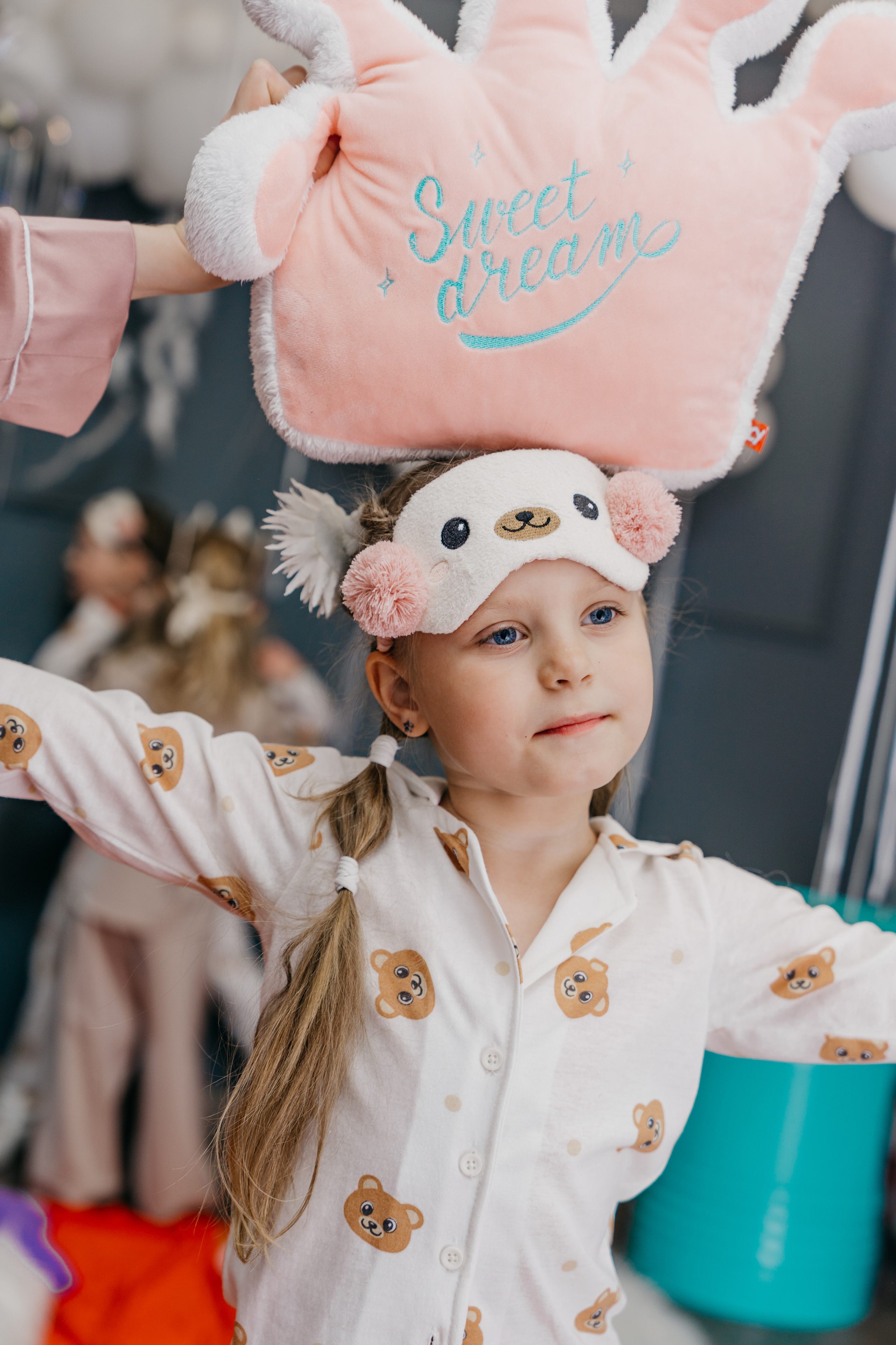 Пижамная вечеринка, Веронике 6 лет. Фотограф Никита Комаров