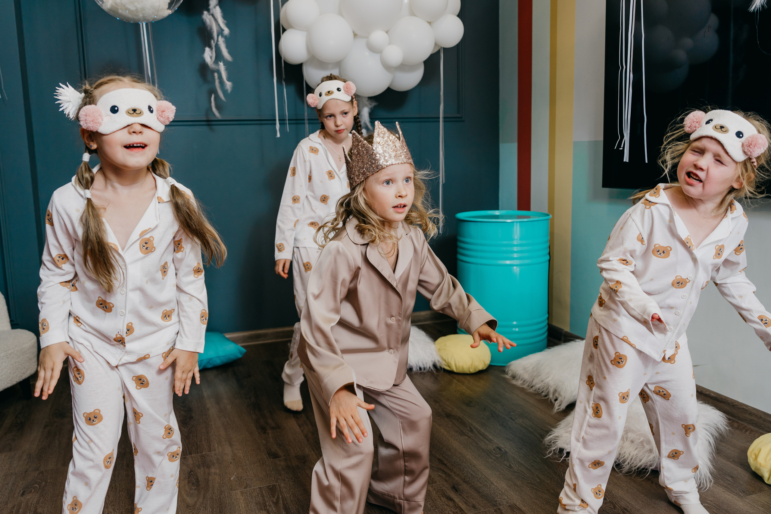 Пижамная вечеринка, Веронике 6 лет. Фотограф Никита Комаров