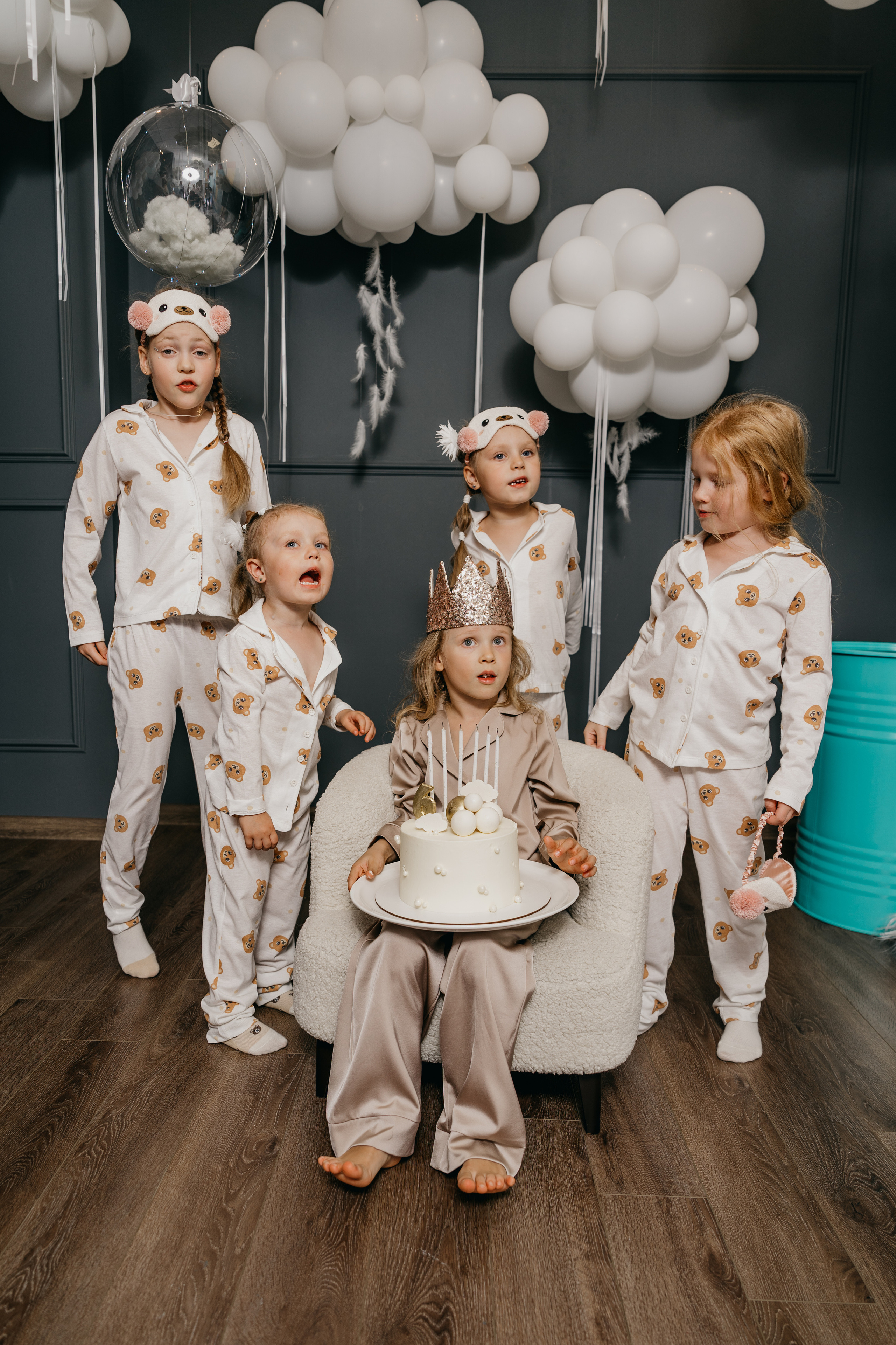 Пижамная вечеринка, Веронике 6 лет. Фотограф Никита Комаров