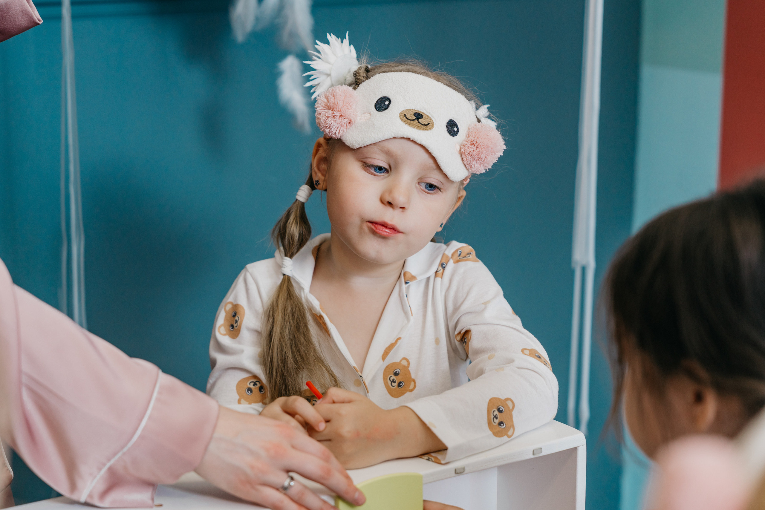 Пижамная вечеринка, Веронике 6 лет. Фотограф Никита Комаров