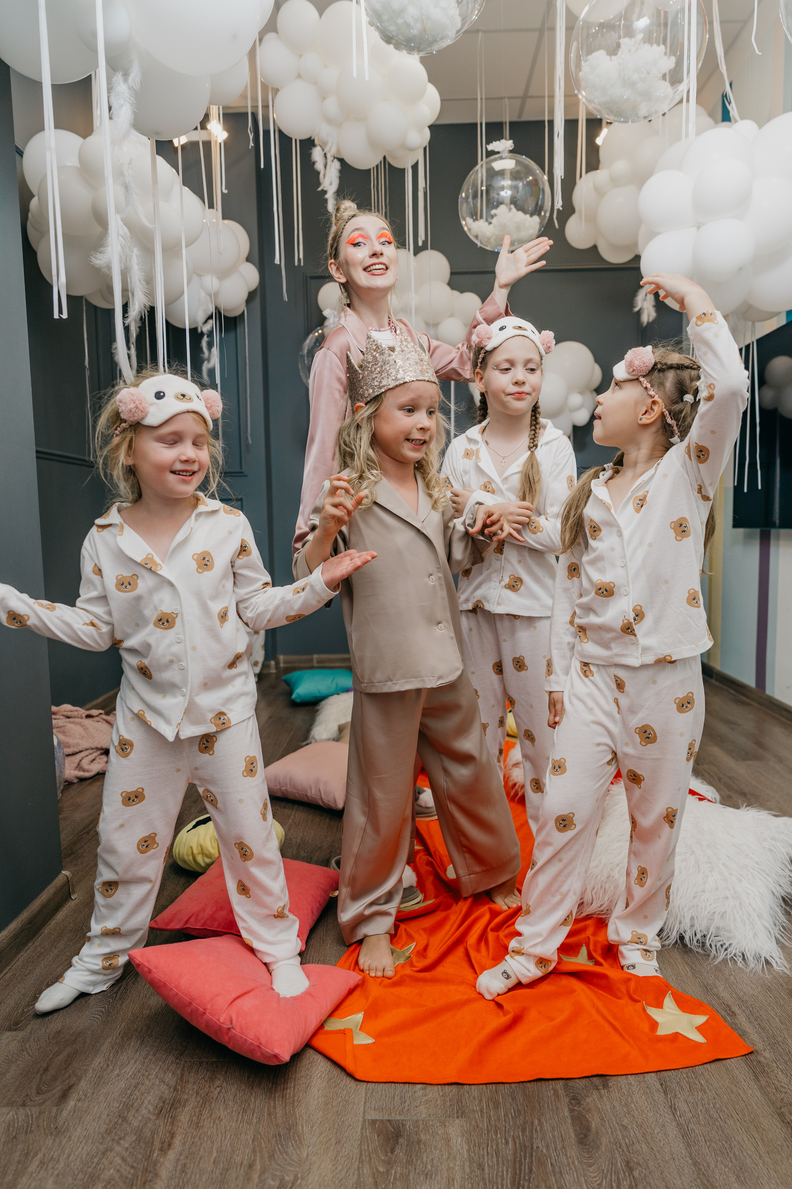 Пижамная вечеринка, Веронике 6 лет. Фотограф Никита Комаров