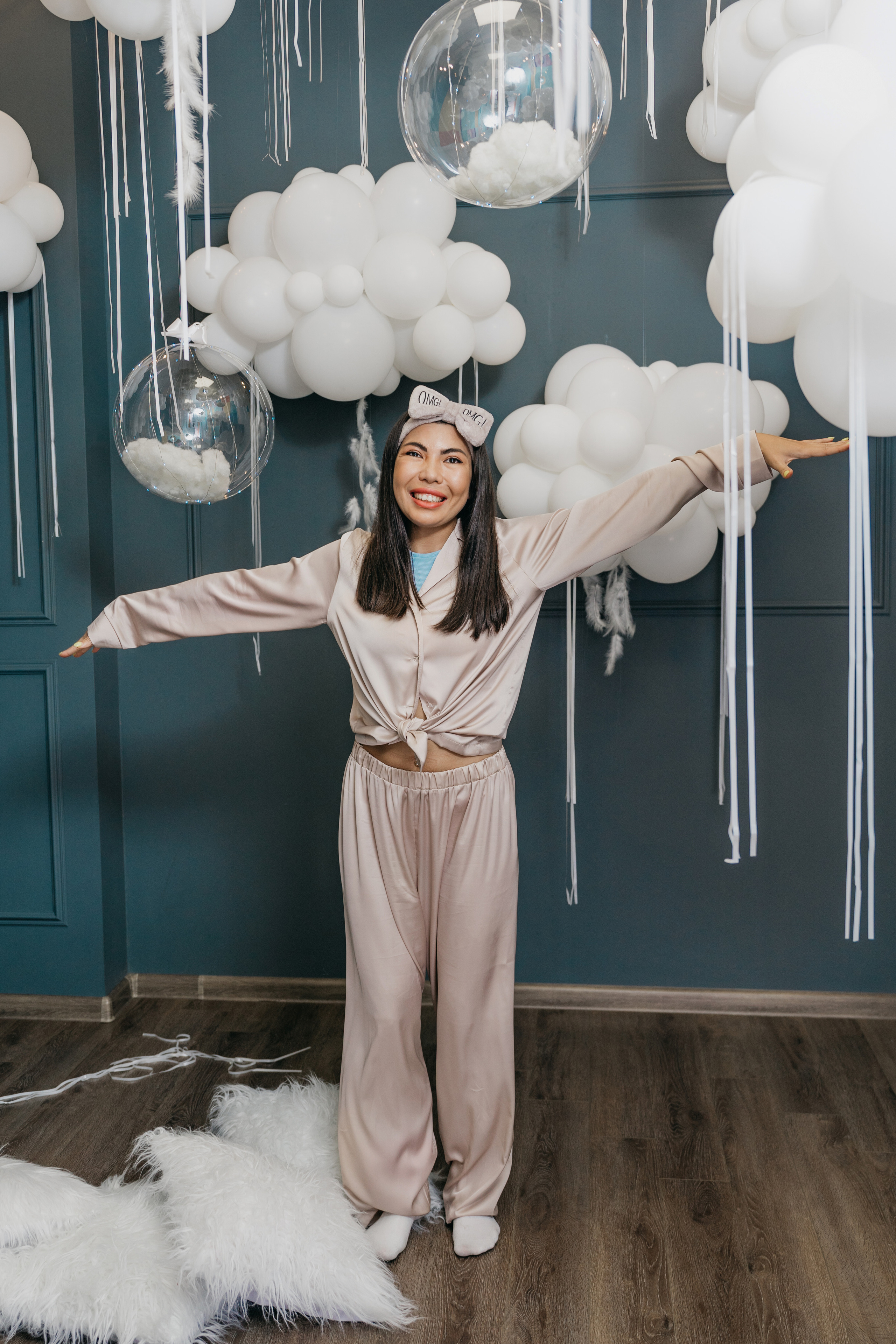 Пижамная вечеринка, Веронике 6 лет. Фотограф Никита Комаров