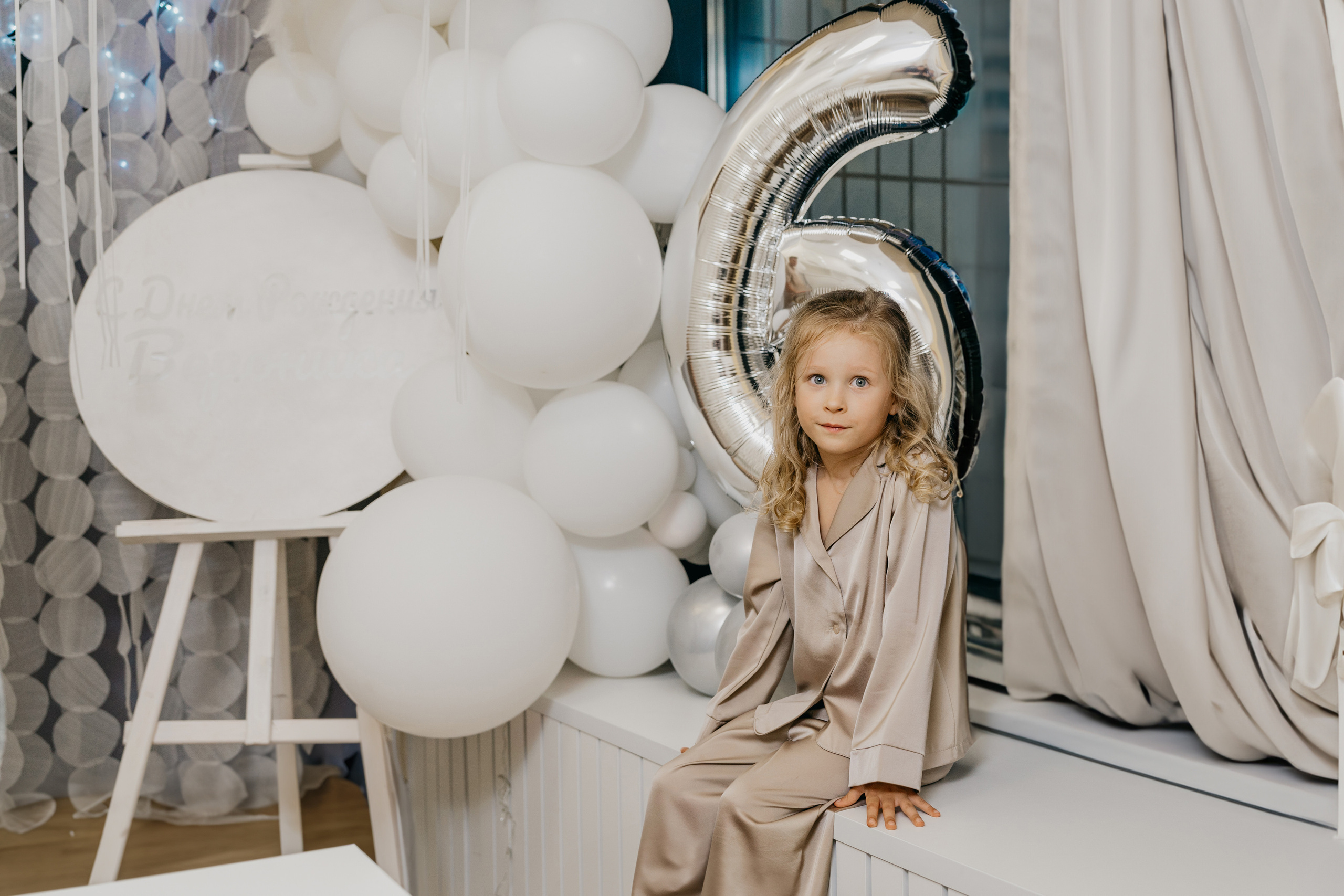 Пижамная вечеринка, Веронике 6 лет. Фотограф Никита Комаров