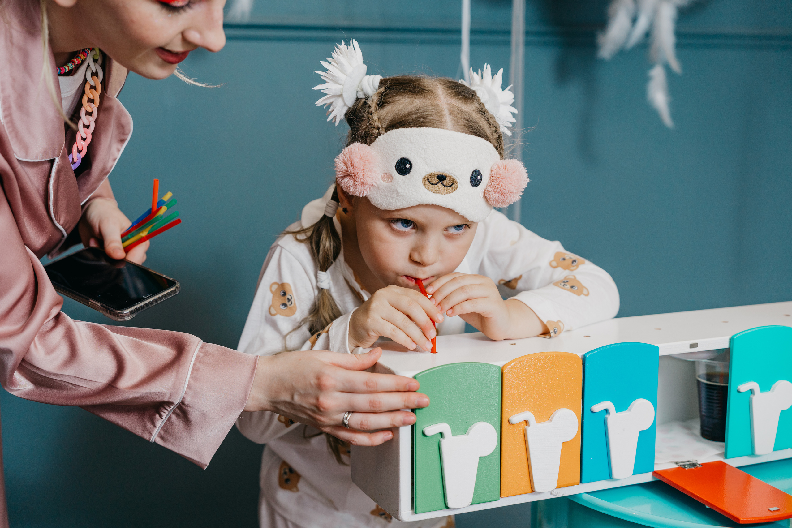 Пижамная вечеринка, Веронике 6 лет. Фотограф Никита Комаров