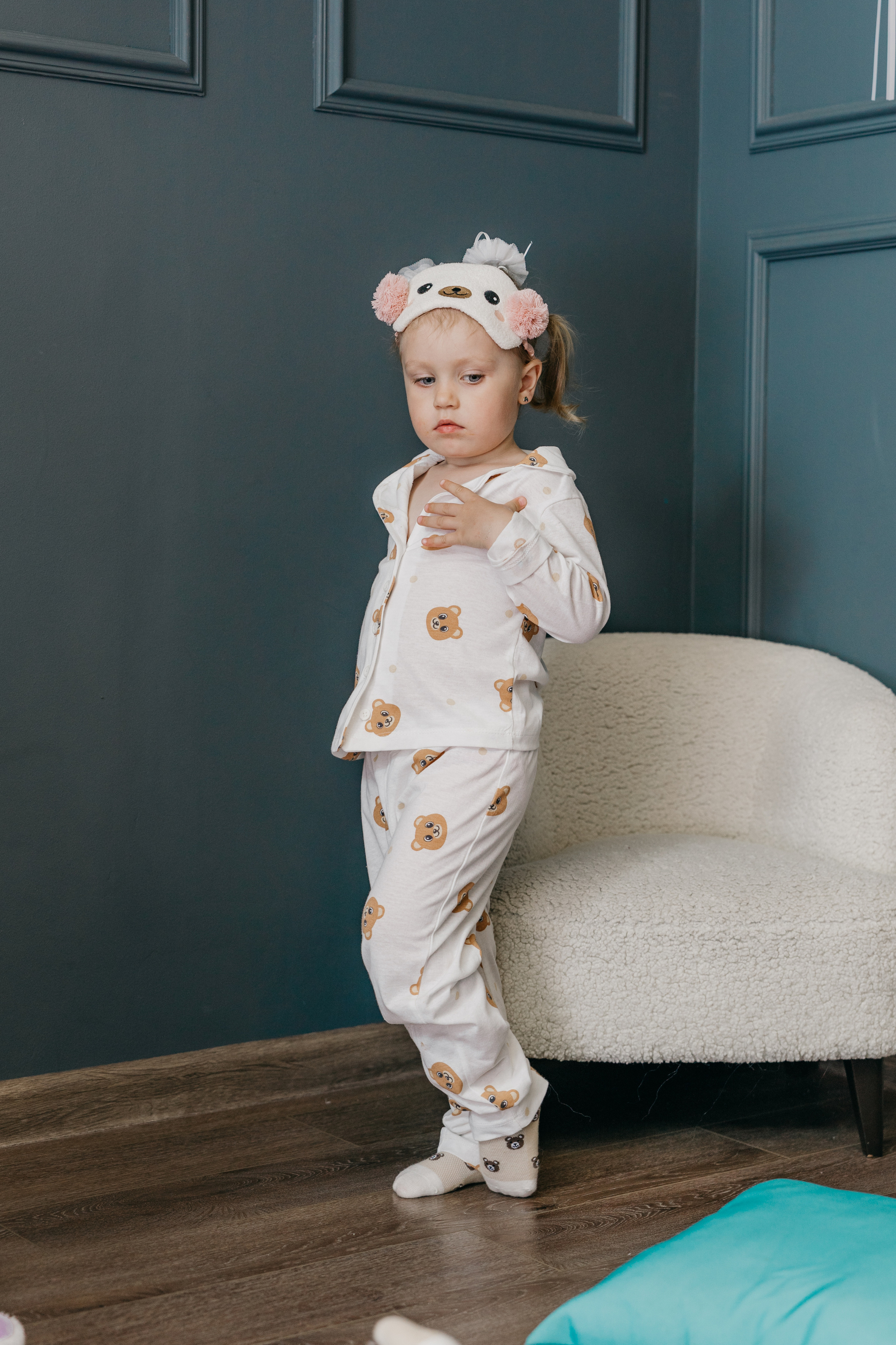 Пижамная вечеринка, Веронике 6 лет. Фотограф Никита Комаров