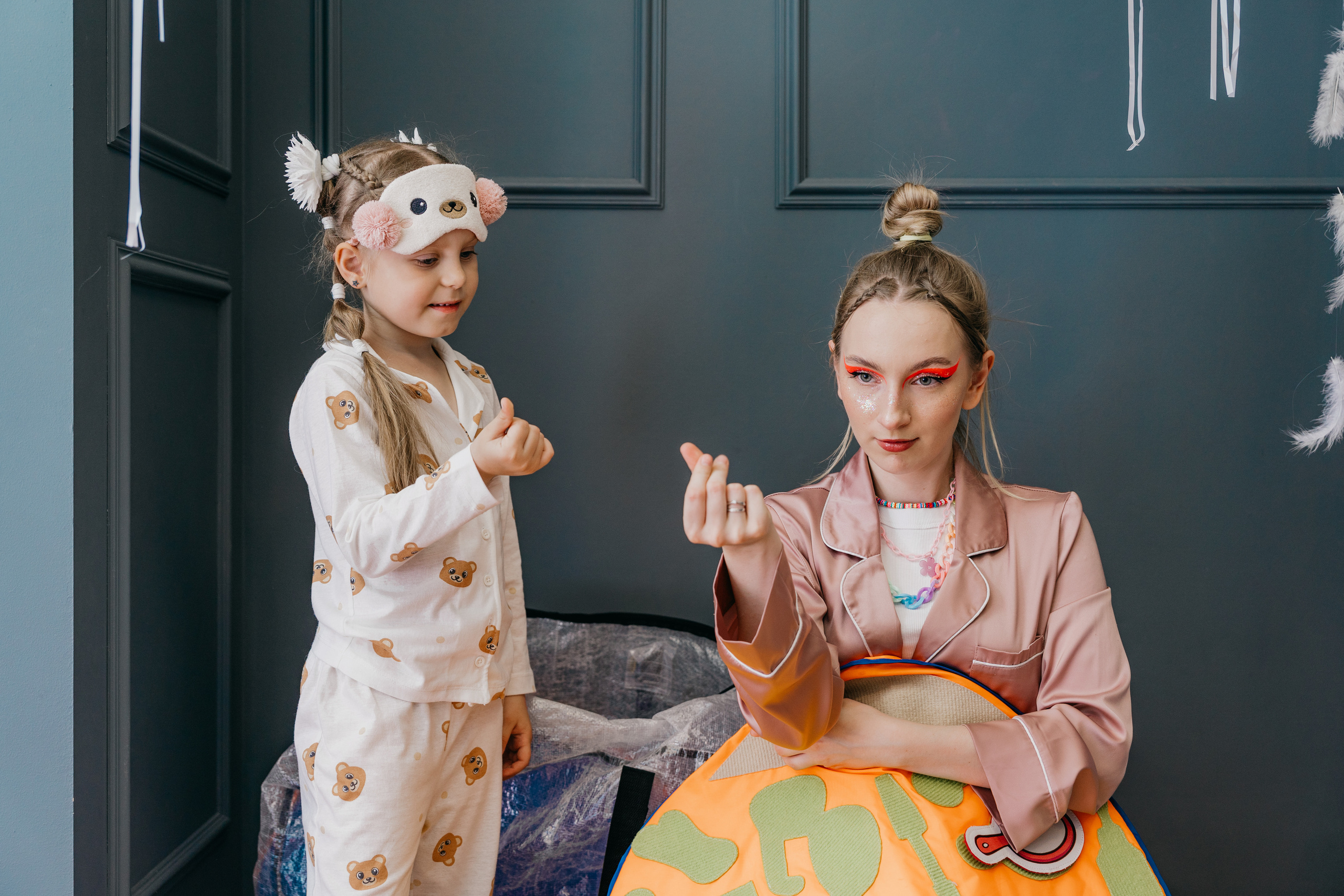 Пижамная вечеринка, Веронике 6 лет. Фотограф Никита Комаров