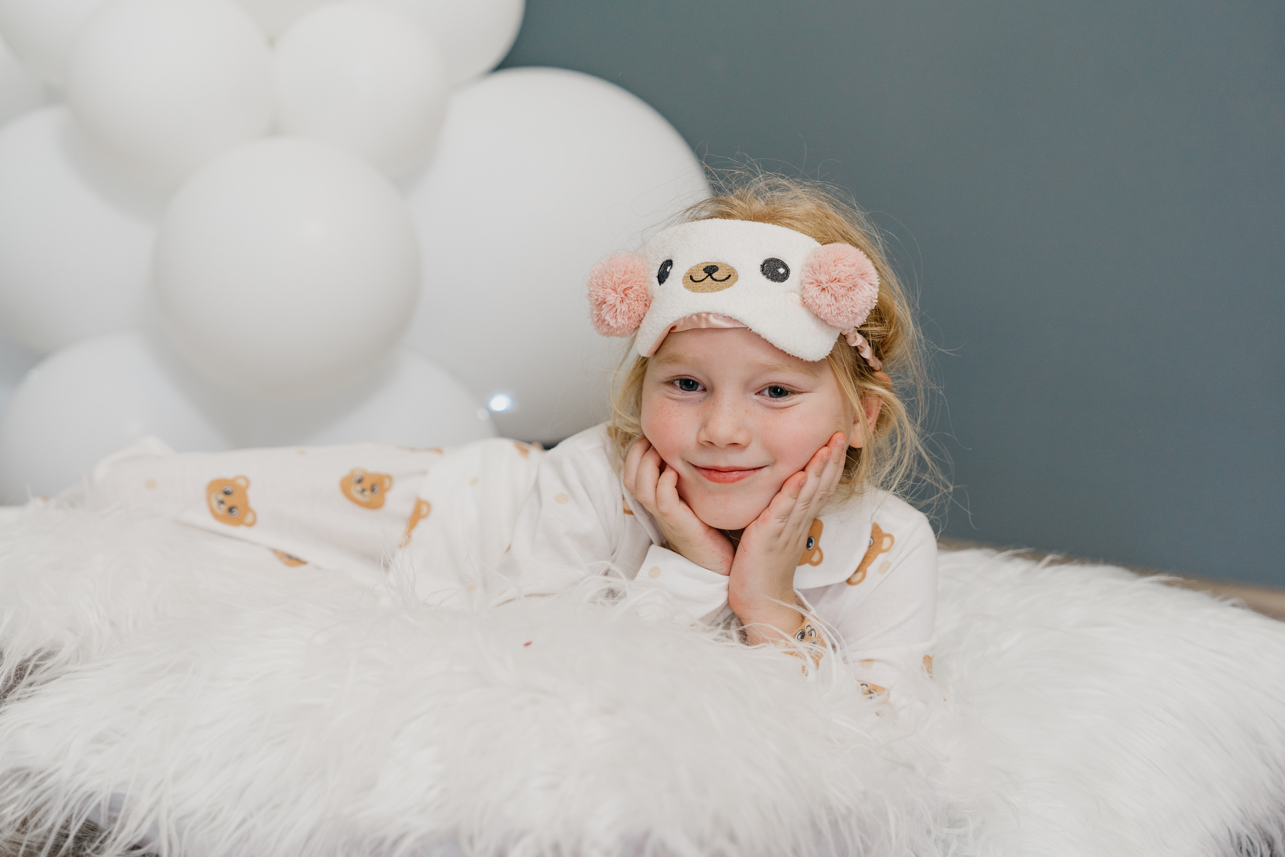 Пижамная вечеринка, Веронике 6 лет. Фотограф Никита Комаров