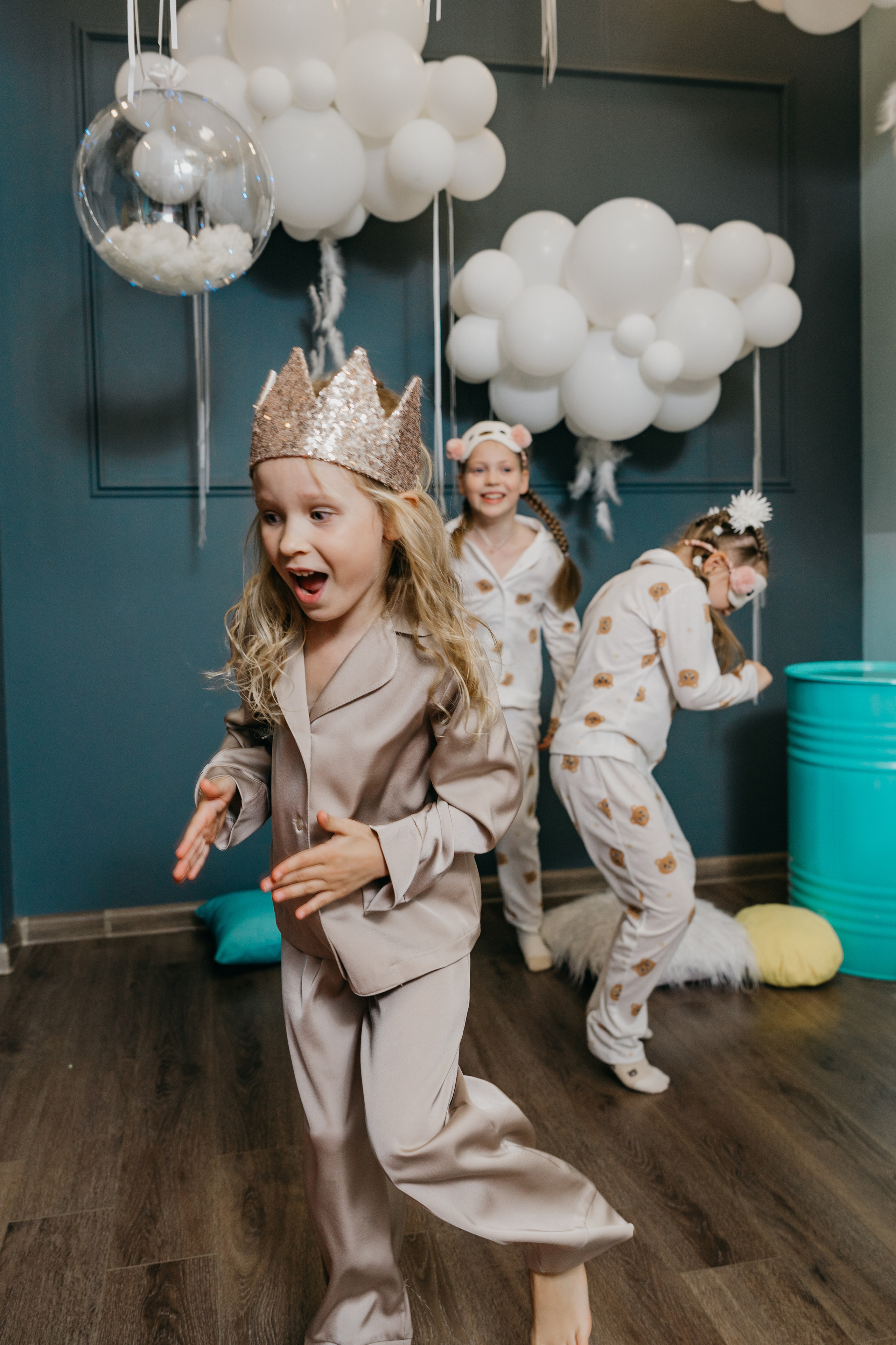 Пижамная вечеринка, Веронике 6 лет. Фотограф Никита Комаров