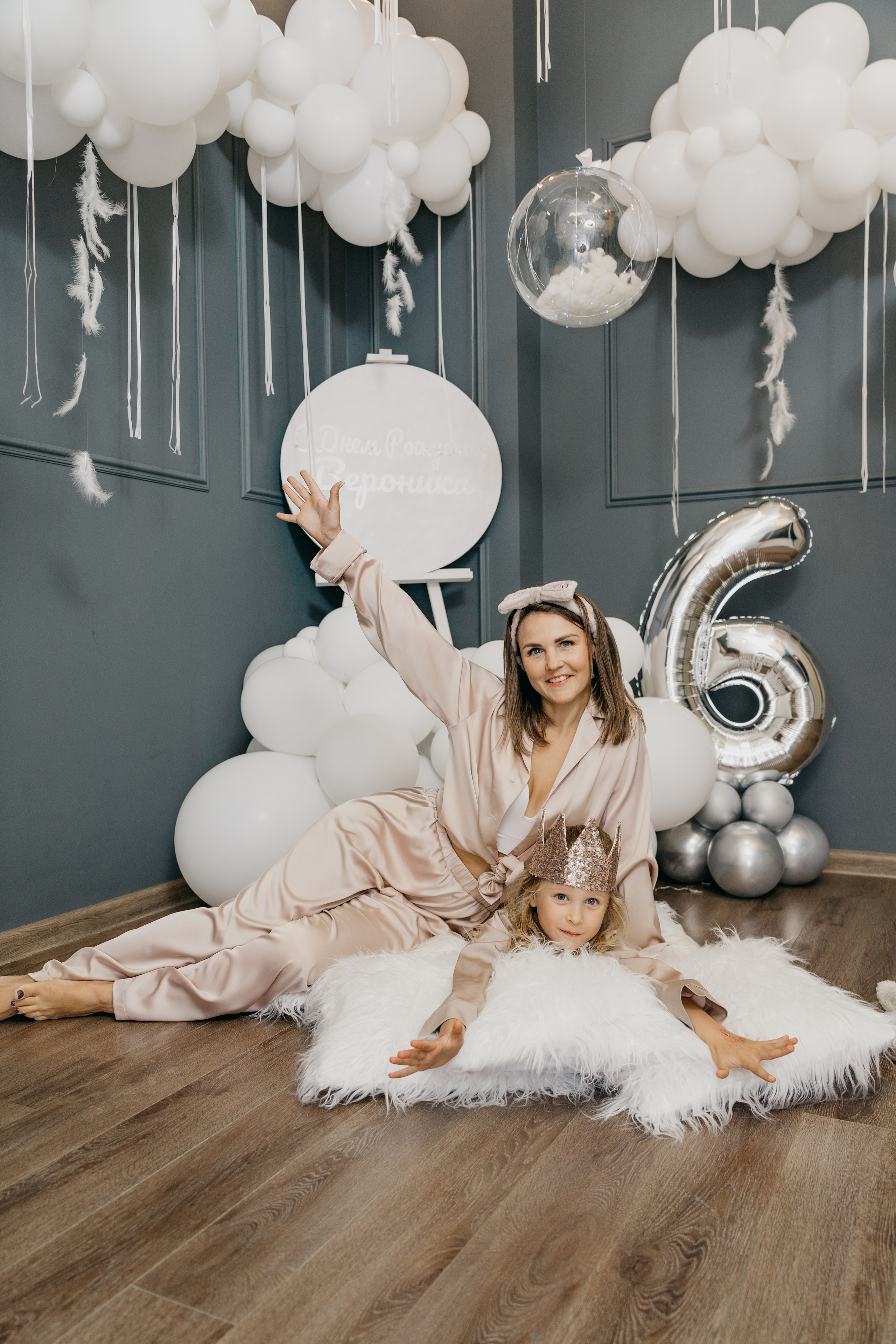 Пижамная вечеринка, Веронике 6 лет. Фотограф Никита Комаров