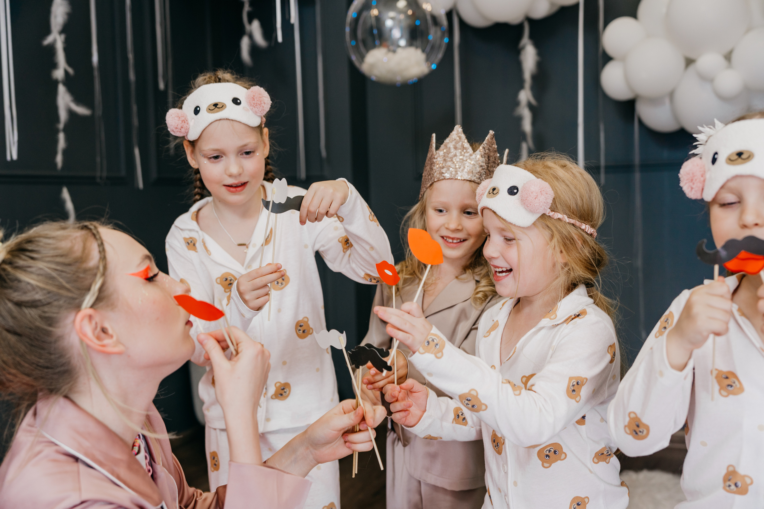 Пижамная вечеринка, Веронике 6 лет. Фотограф Никита Комаров