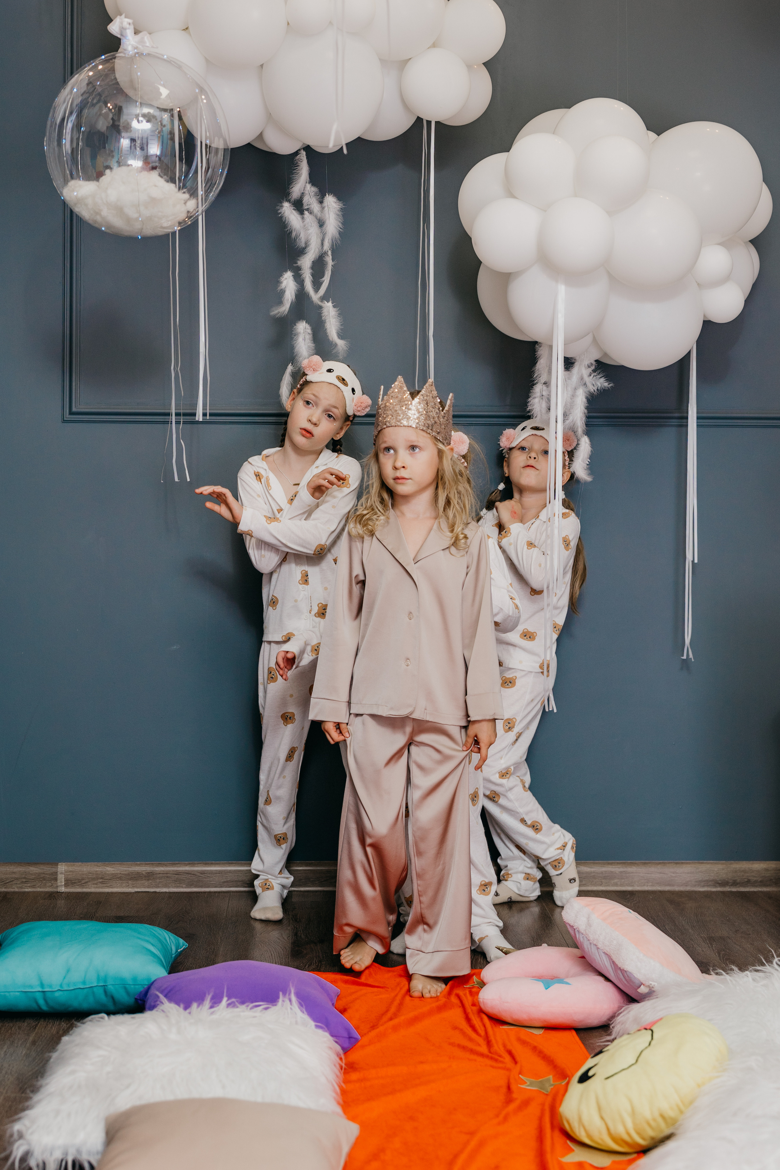 Пижамная вечеринка, Веронике 6 лет. Фотограф Никита Комаров