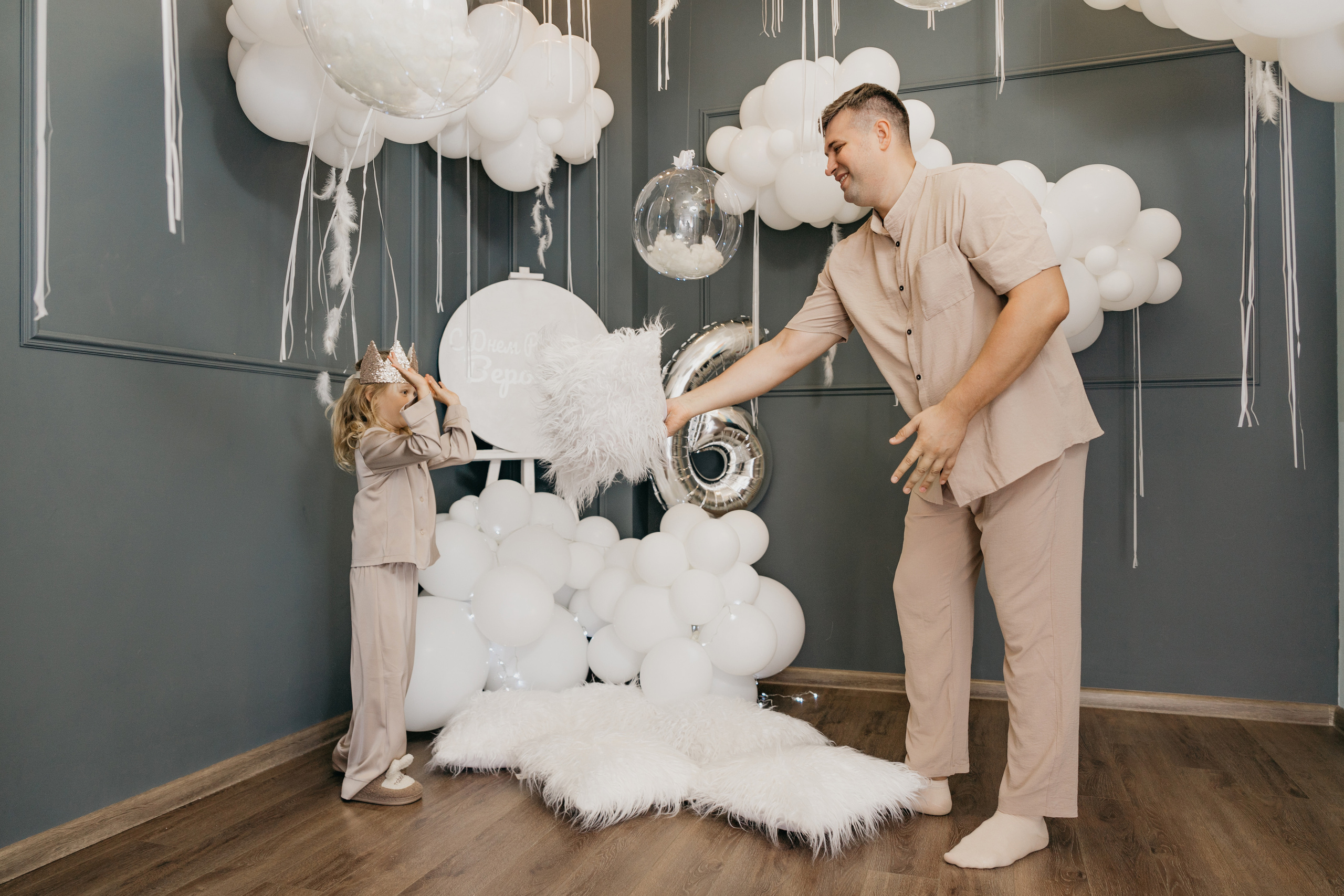 Пижамная вечеринка, Веронике 6 лет. Фотограф Никита Комаров