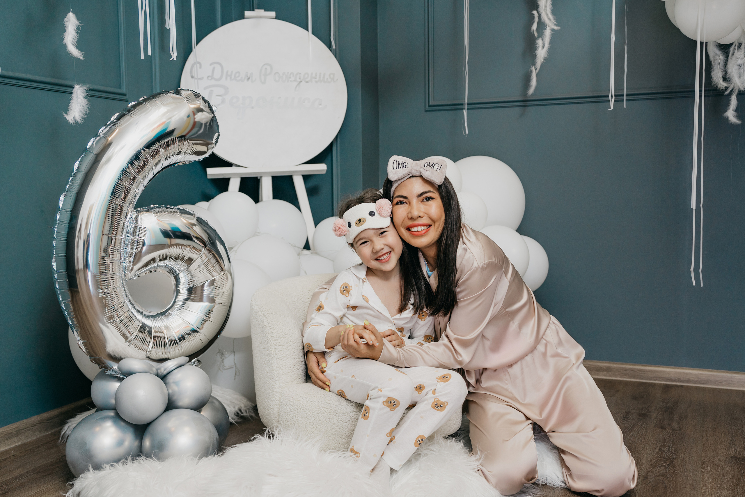 Пижамная вечеринка, Веронике 6 лет. Фотограф Никита Комаров